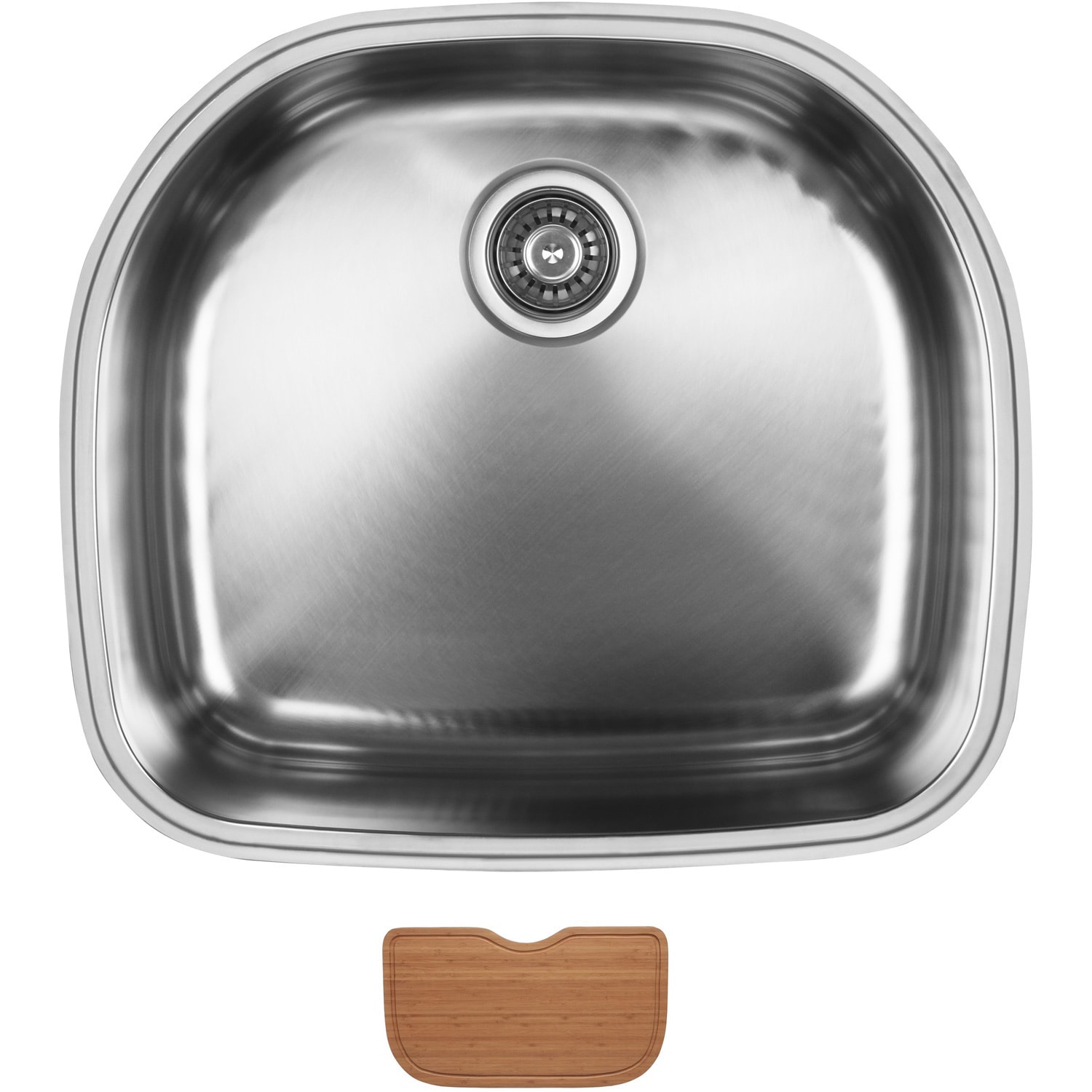 Ukinox D537 10 Single Basin Stainless Steel Undermount Kitchen Sink