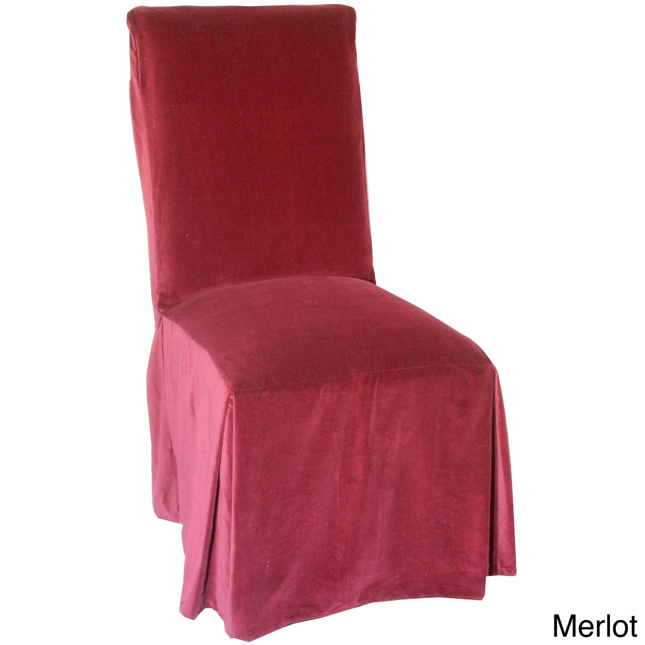 Clic Slipcovers Velvet Dining Chair Slipcover Set Of 2 Clic Slipcovers Velvet Dining Chair Slipcover Set Of 2 Free Shipping On Orders Over 45 8060249