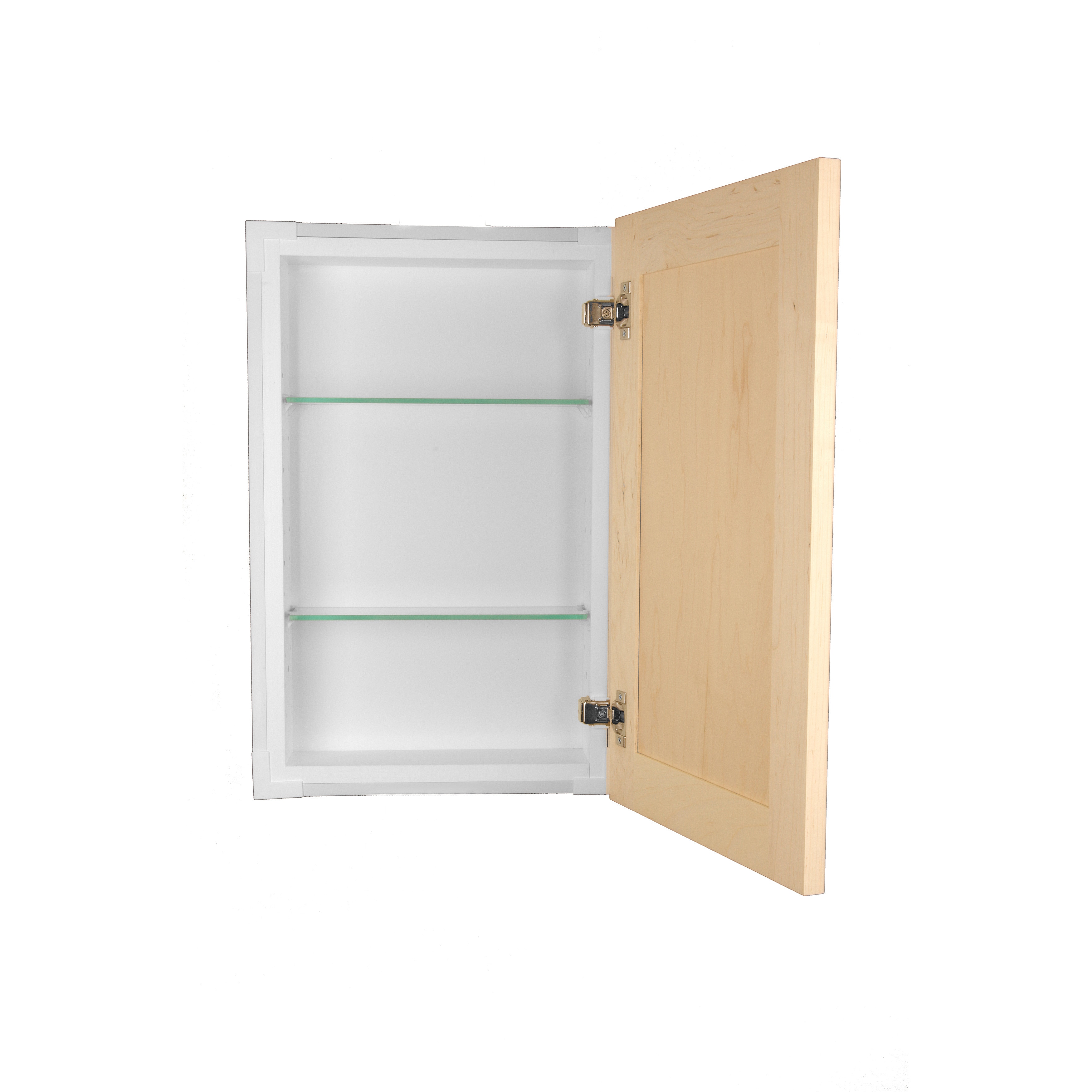 Shaker Style Frameless Recessed In Wall Bathroom Medicine Shaker Style Frameless Recessed In Wall Bathroom Medicine Storage Cabinet Free Shipping Today 8175982