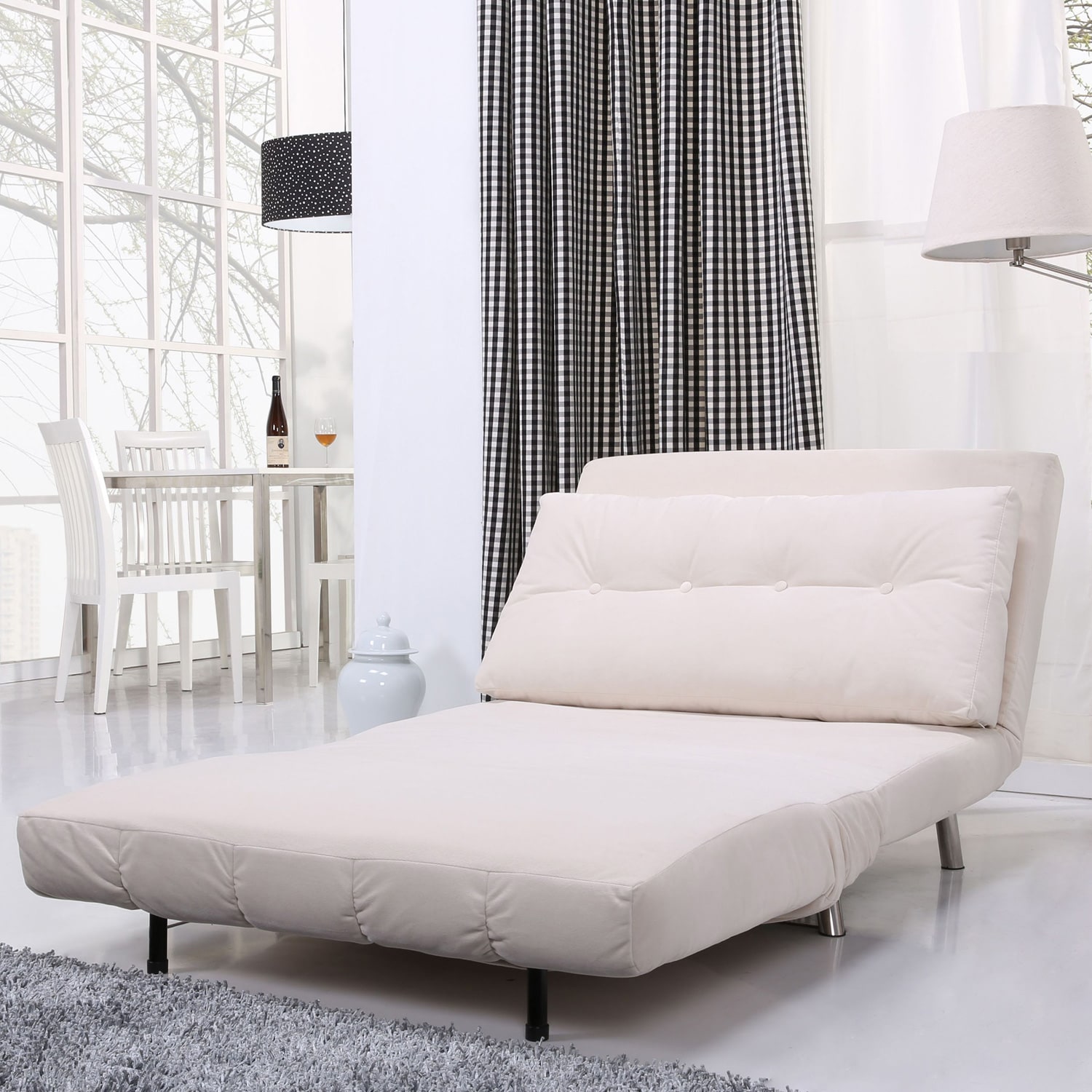 Gold Sparrow Tampa Ivory Convertible Chair Bed Free Gold Sparrow Tampa Ivory Convertible Chair Bed Free Shipping Today 8191252