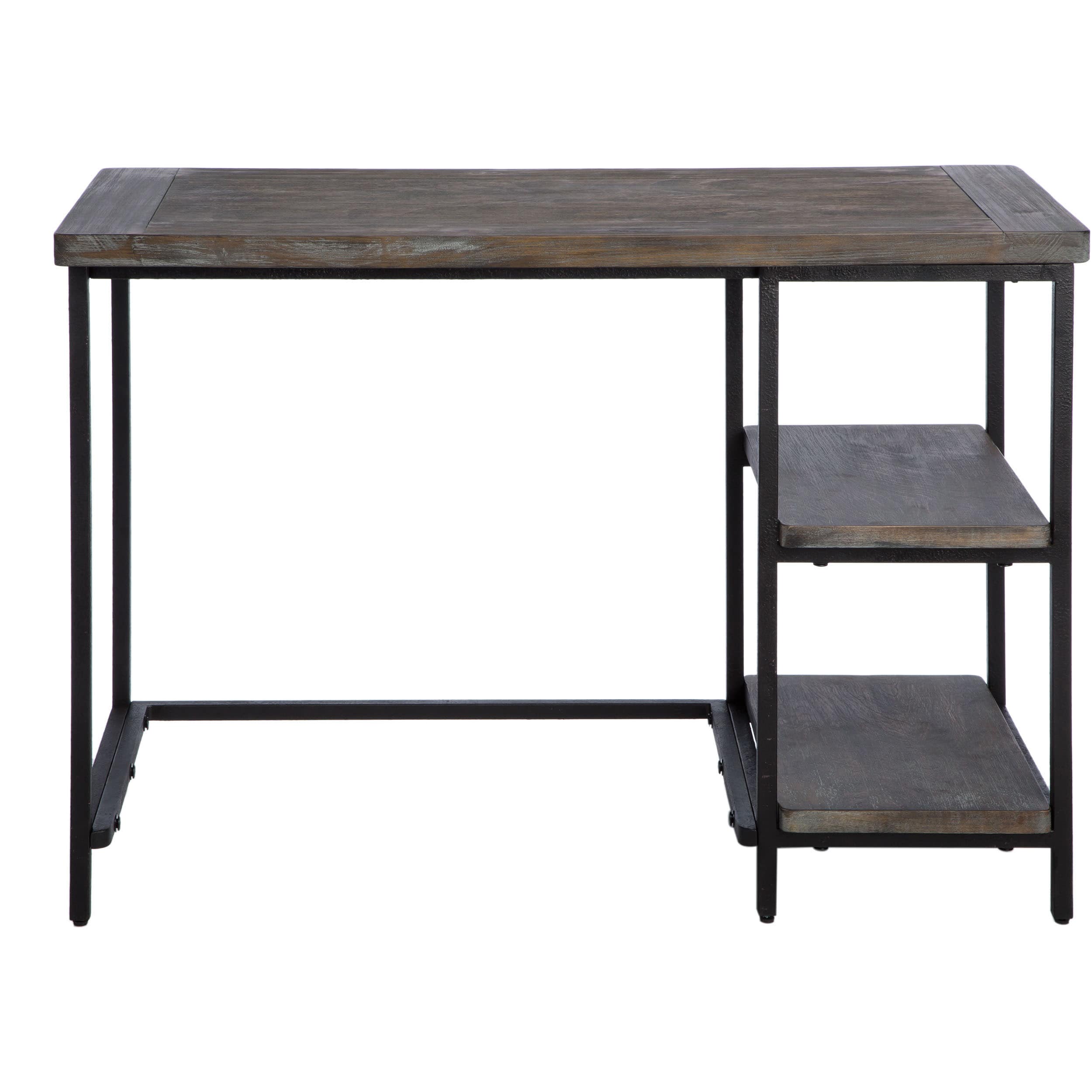 Renate Distressed Grey Slim Writing Desk Free Shipping Today Renate Distressed Grey Slim Writing Desk Free Shipping Today 15539220