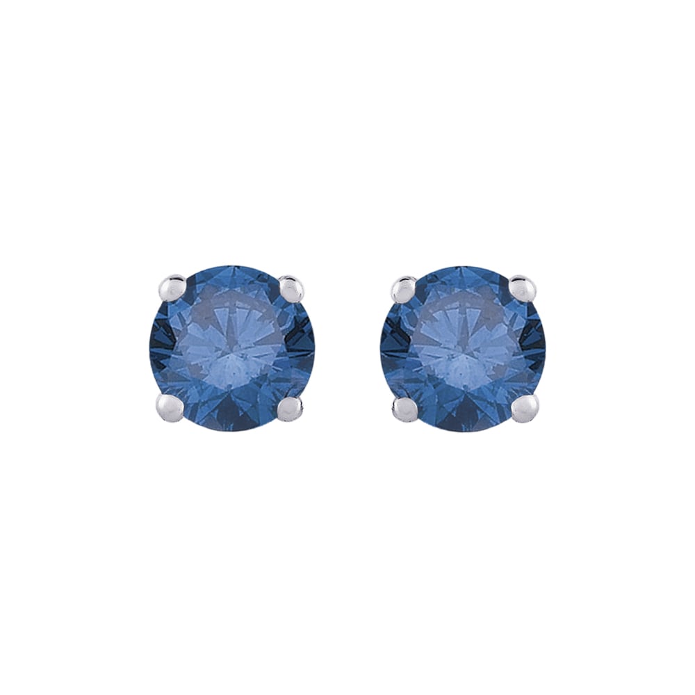 14k White Gold 1 4ct Tdw Round Blue Diamond Stud Earrings On 14k White Gold 1 4ct Tdw Round Blue Diamond Stud Earrings On Free Shipping Today 8224562