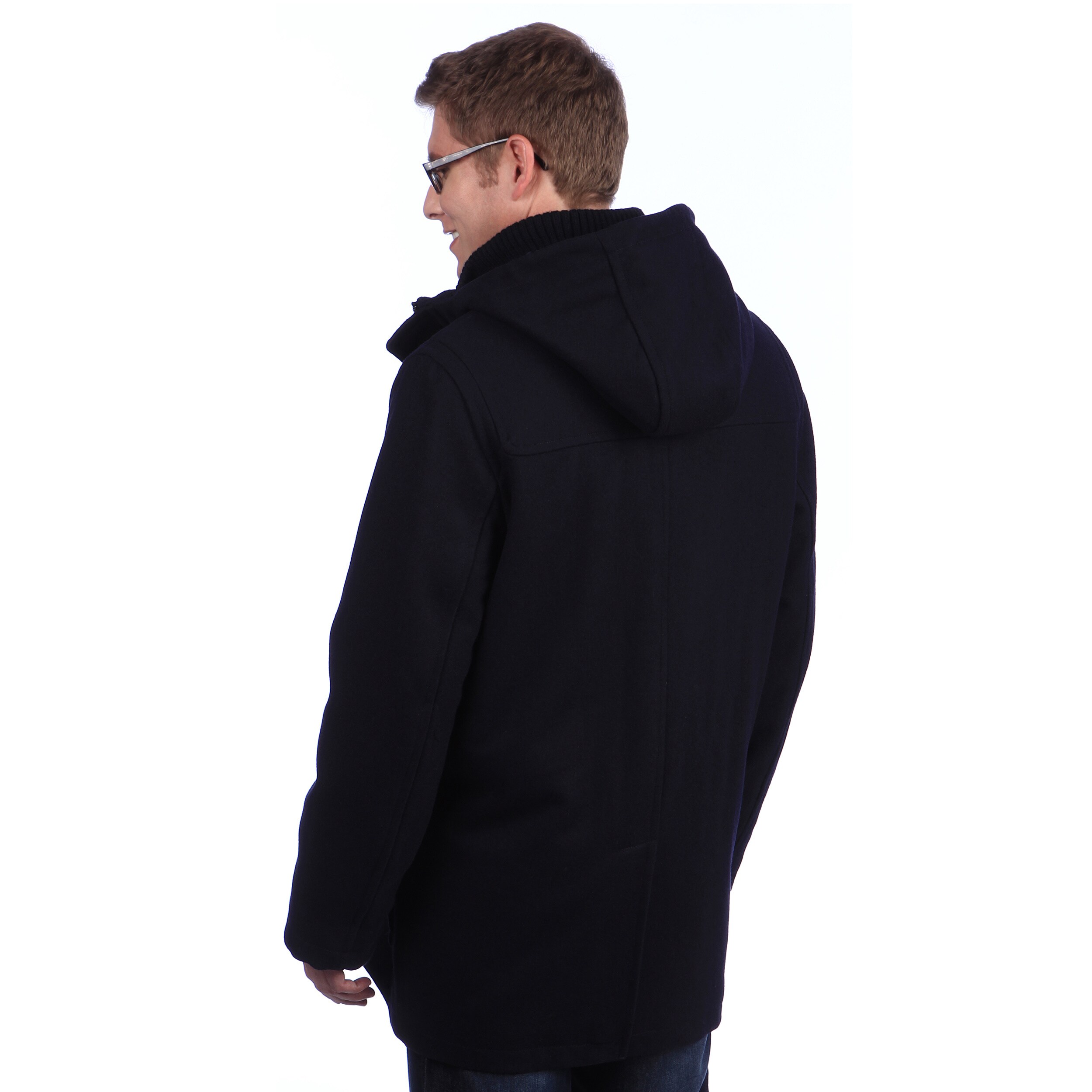 tommy hilfiger hooded toggle coat