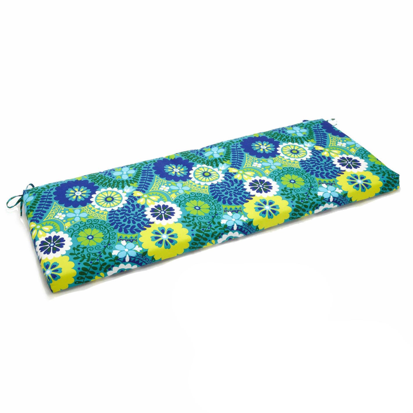 Blazing Needles Designer 48 inch Outdoor Bench Cushion Free
