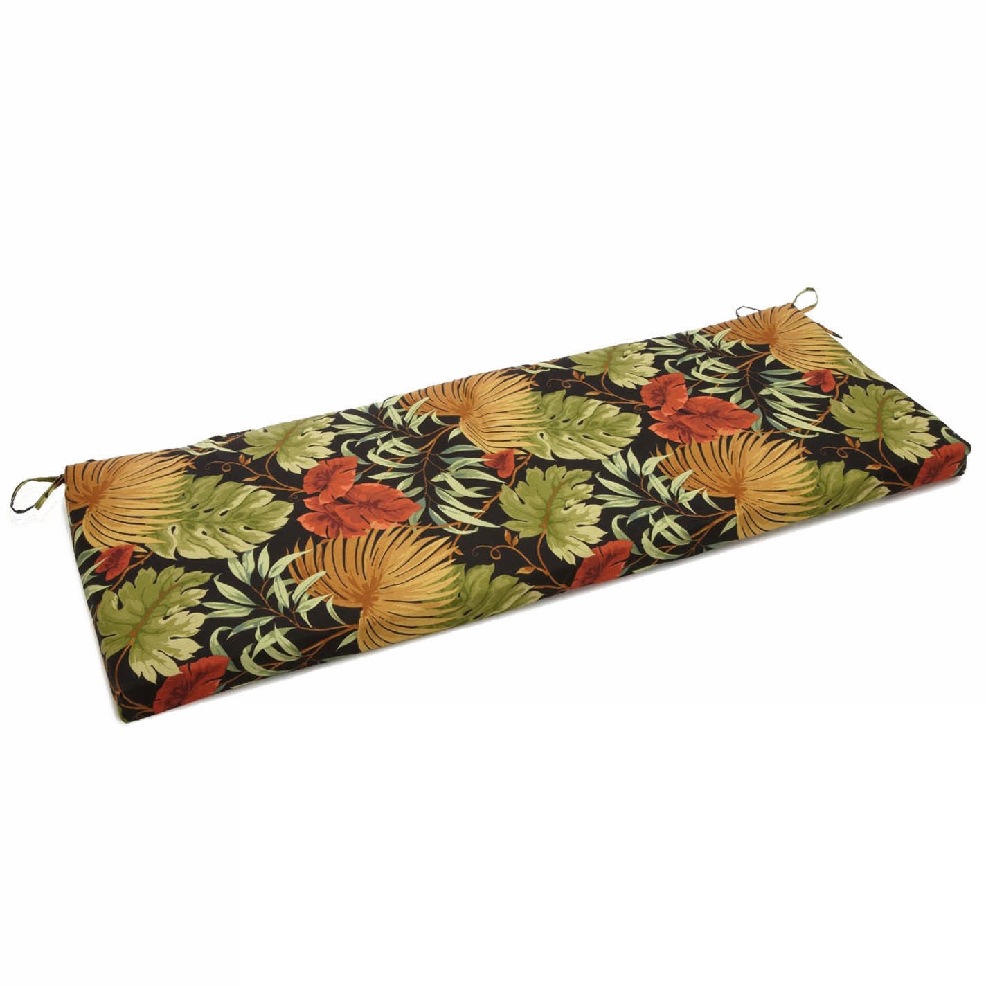 Blazing Needles Designer 48 inch All weather Outdoor Bench Cushion