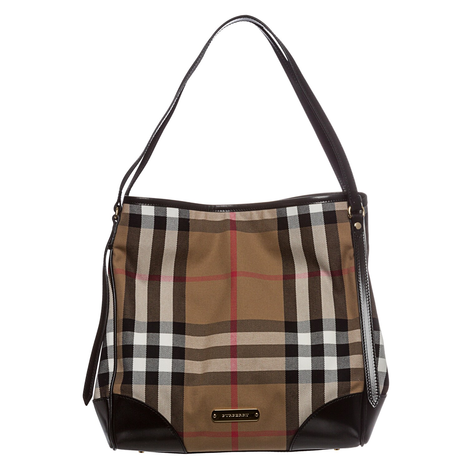 burberry large bridle house check tote bag