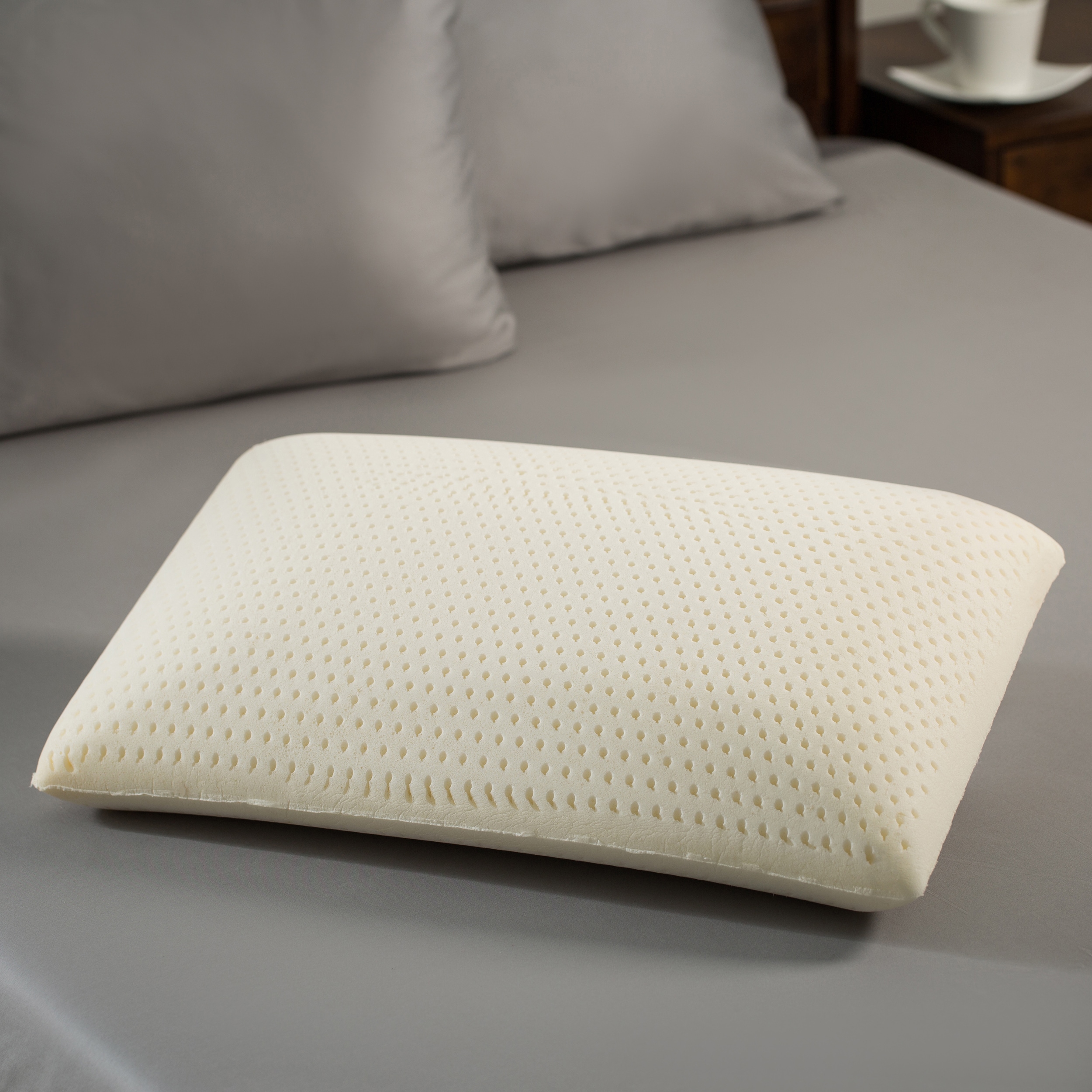 latex foam rubber pillow