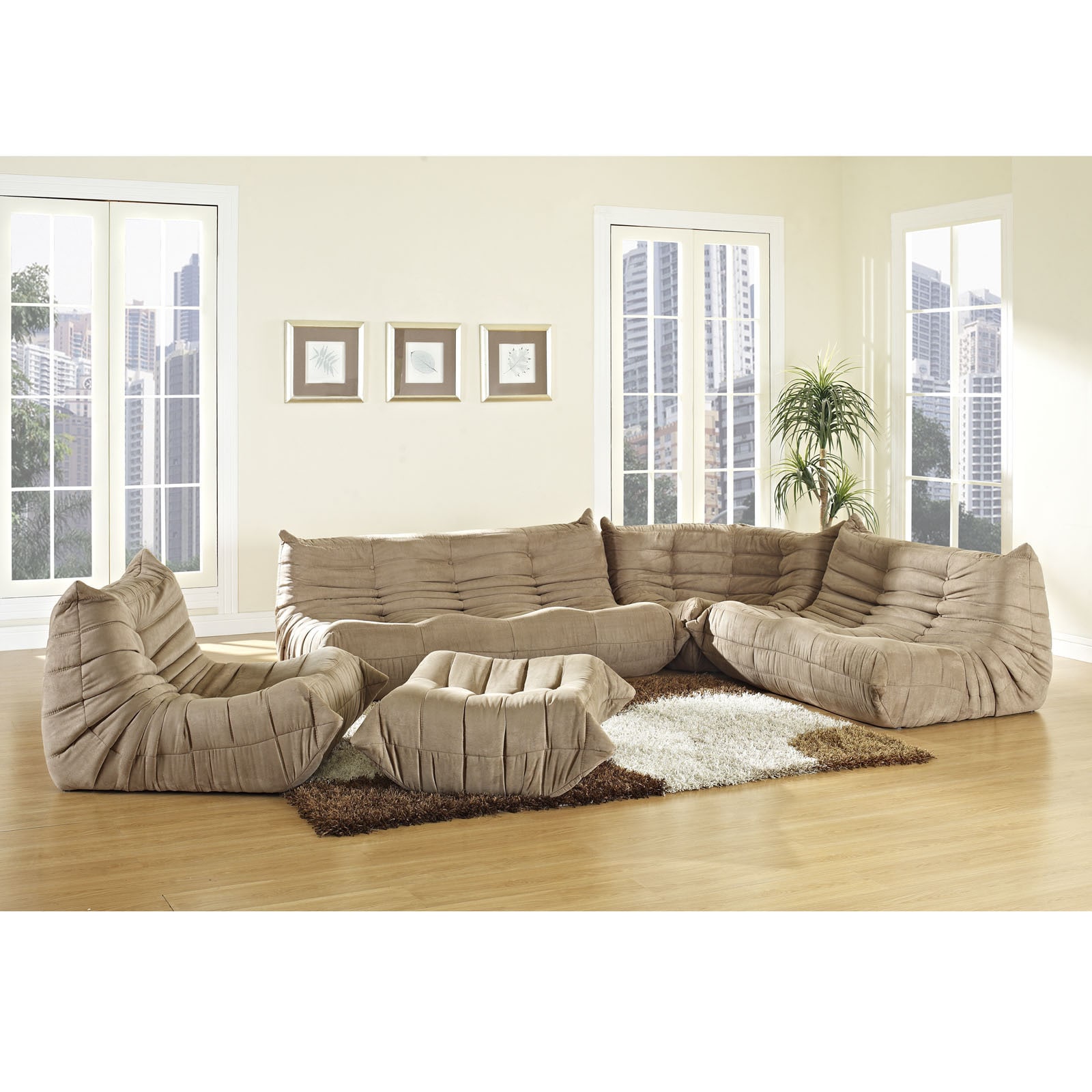Waverunner Modular Sectional Sofa Set 5 Piece Free Shipping Waverunner Modular Sectional Sofa Set 5 Piece Free Shipping Today 8408917
