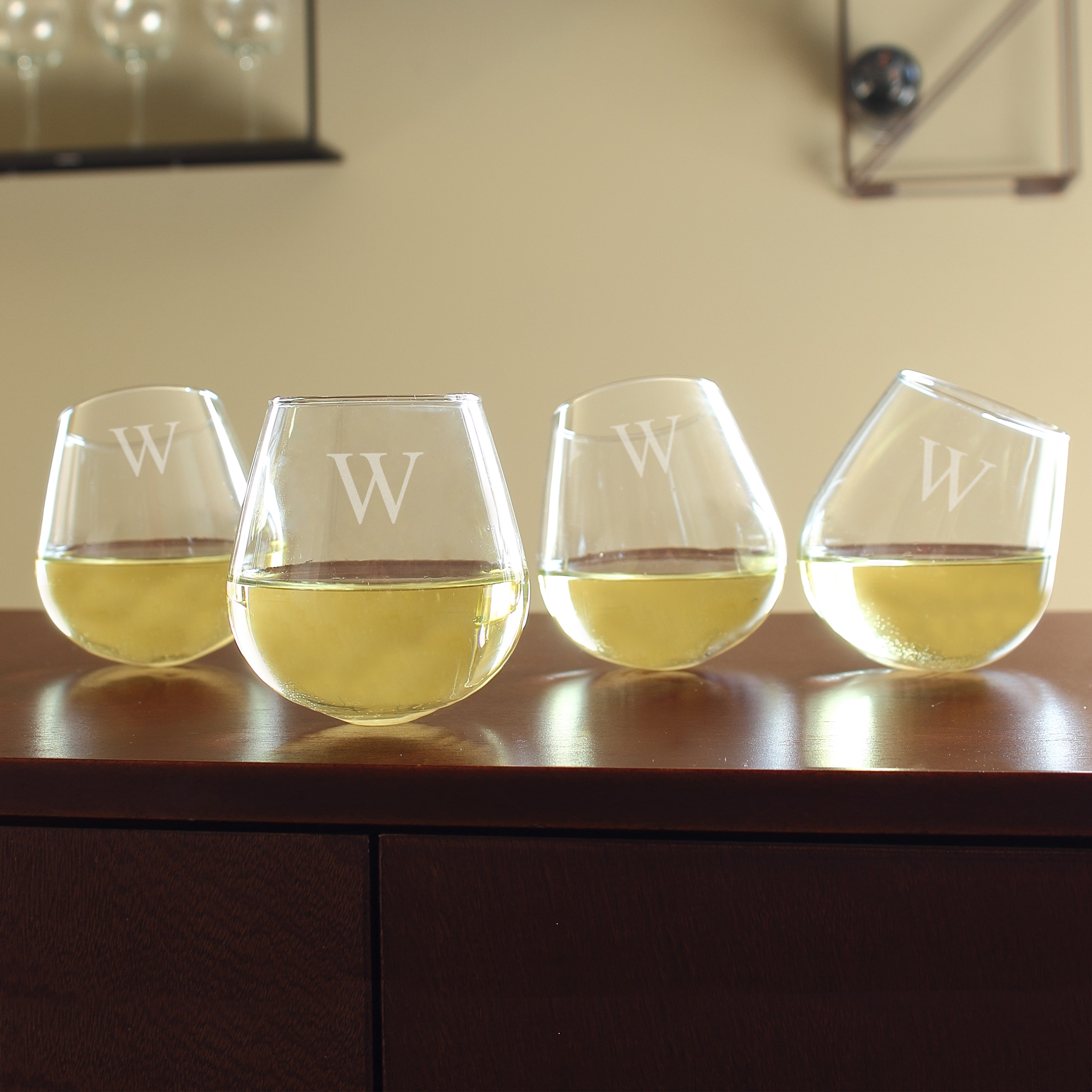 Personalized Tipsy Wine Gles Set Of 4 On Free Personalized Tipsy Wine Gles Set Of 4 On Free Shipping Orders Over 45 8476026
