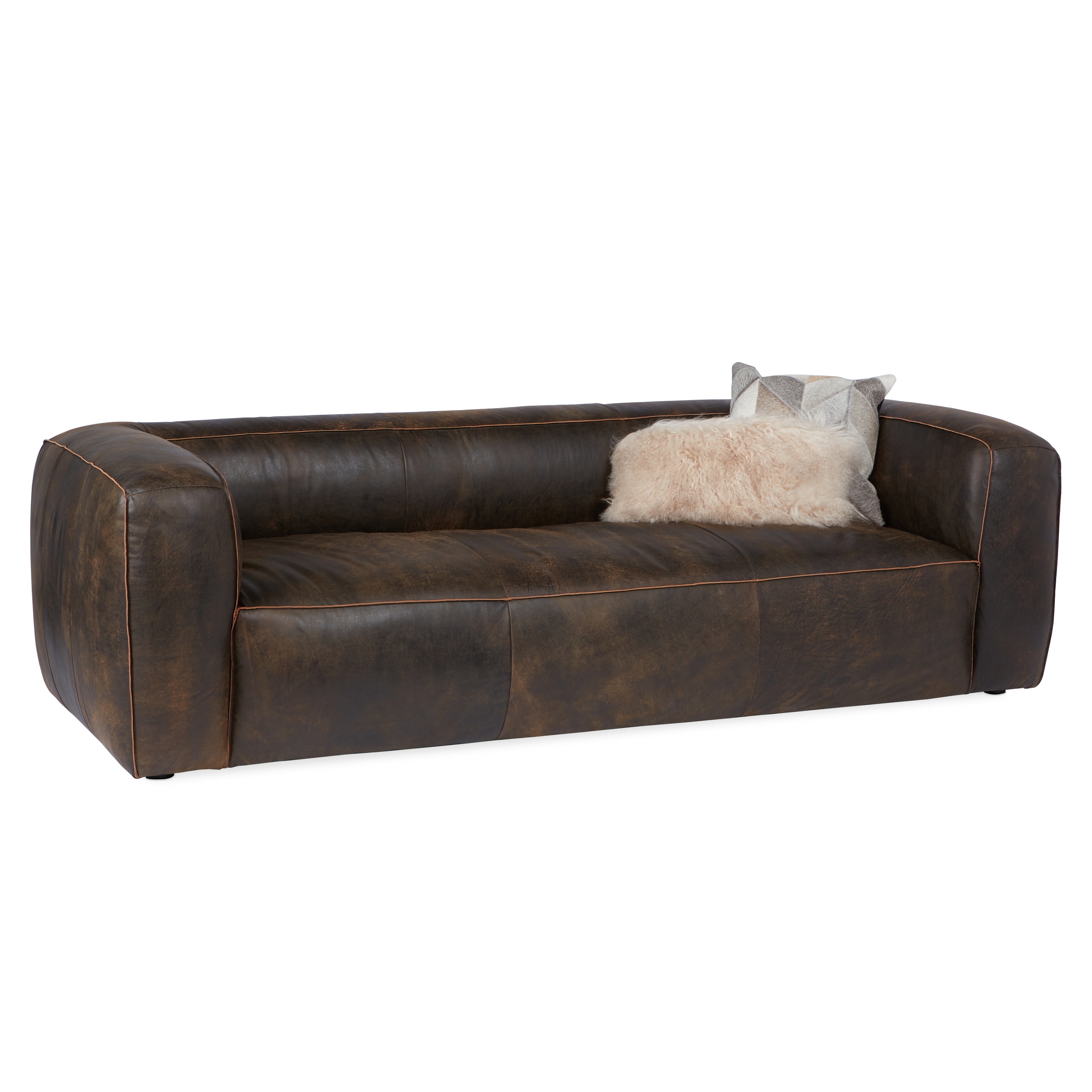 Stones Stripes Diva Outback Bridle Dark Brown Leather Sofa Stones Stripes Diva Outback Bridle Dark Brown Leather Sofa Free Shipping Today 8494278