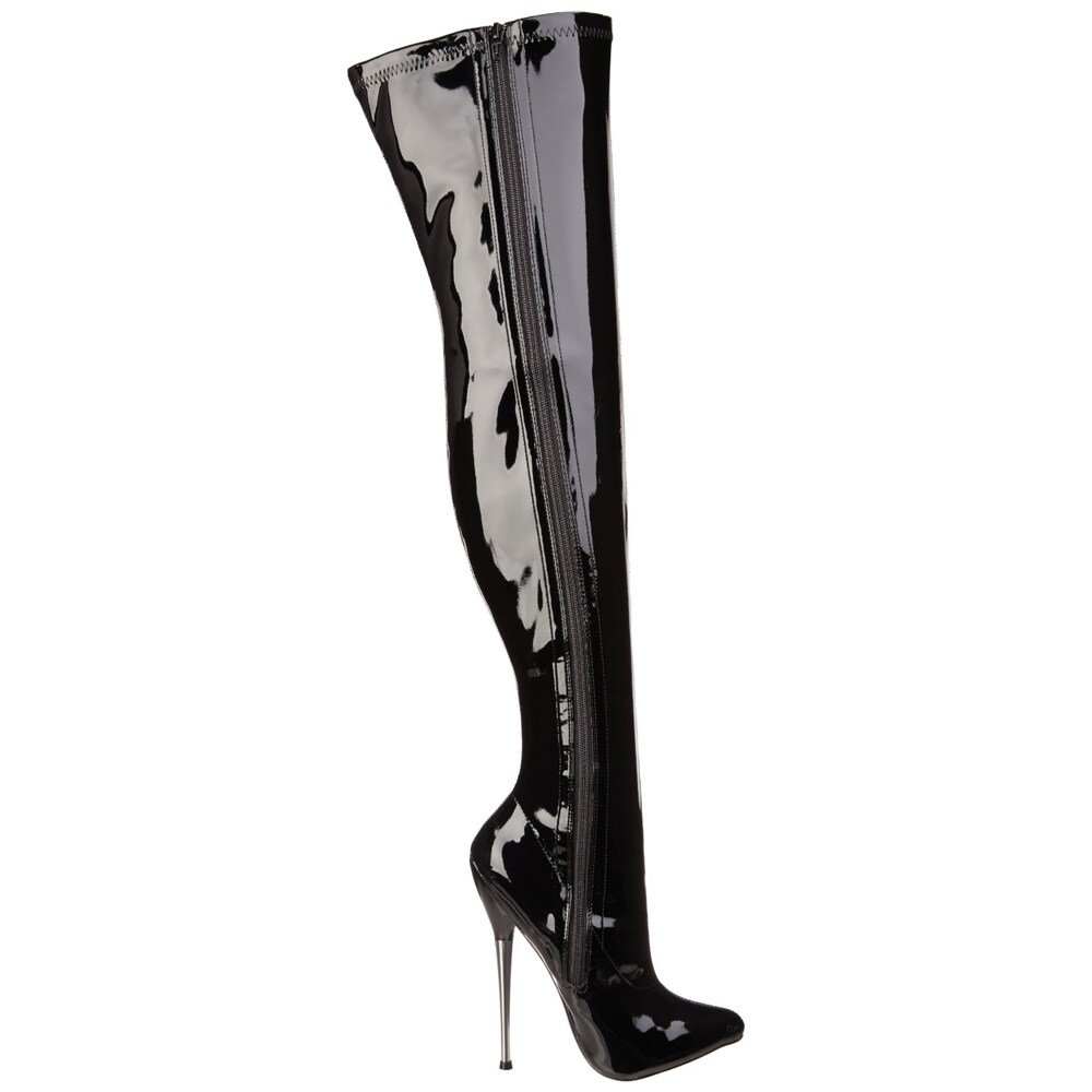 Shop Devious Damens's 'Dagger 3000' schwarz Stretch Patent Thigh high ... Shop Devious Damens's 'Dagger 3000' schwarz Stretch Patent Thigh high ... ... high ea60ff