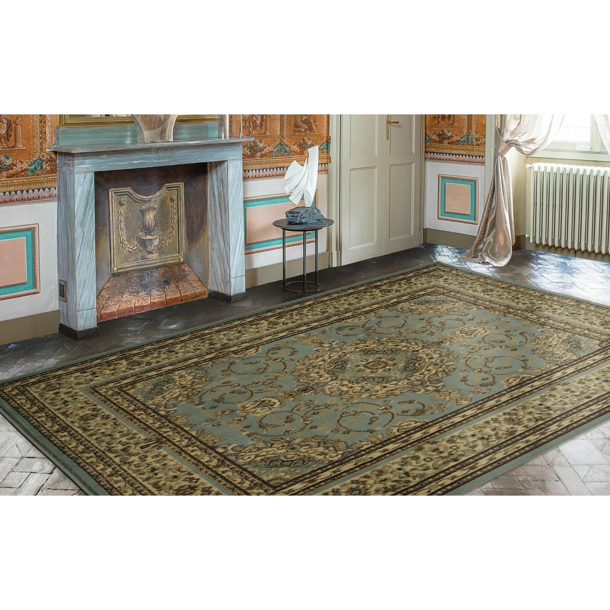 Shop Ottomanson Royal Collection Oriental Persian Medallion Area Rug