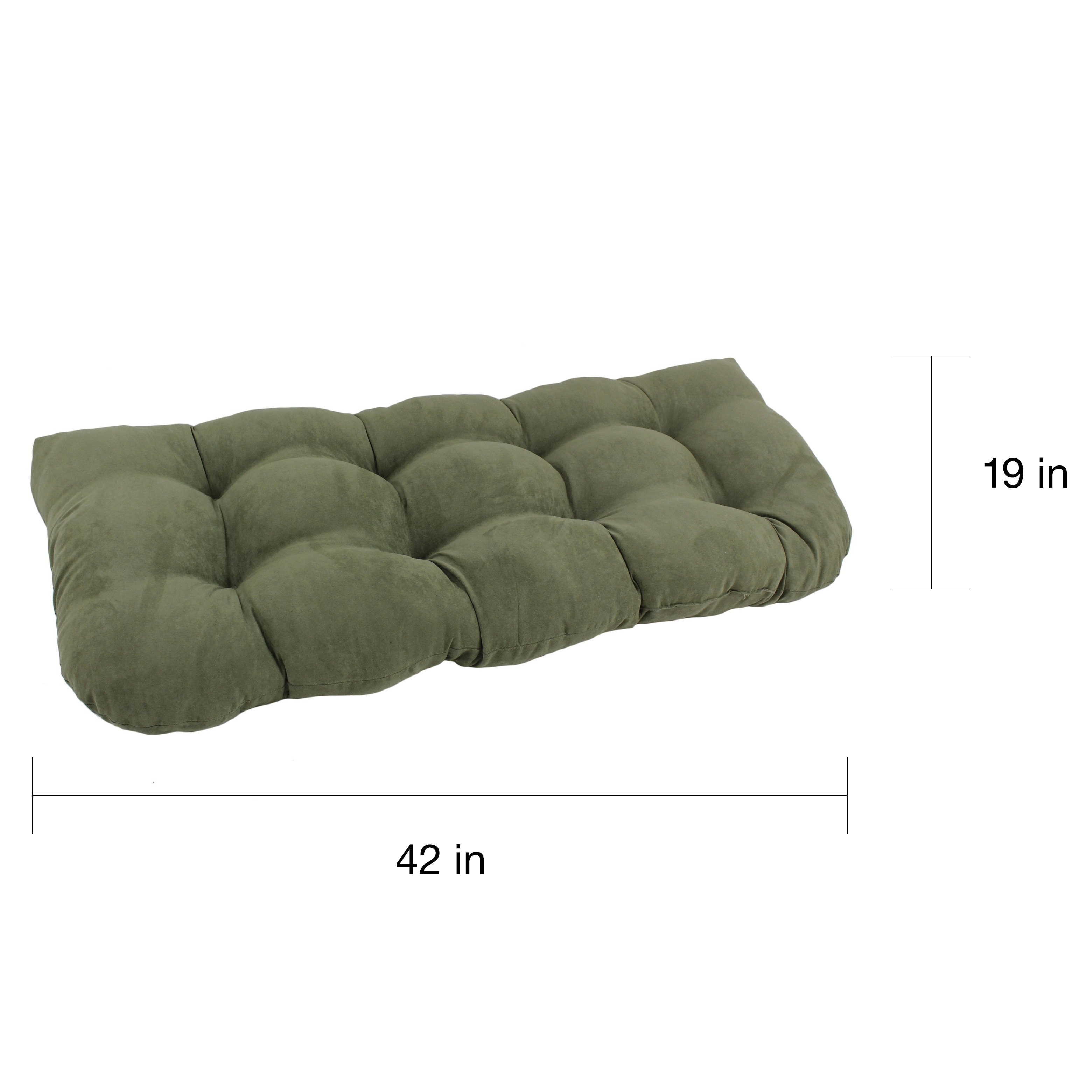 Blazing Needles 42 Inch Microsuede Bench Cushion Free Blazing Needles 42 Inch Microsuede Bench Cushion