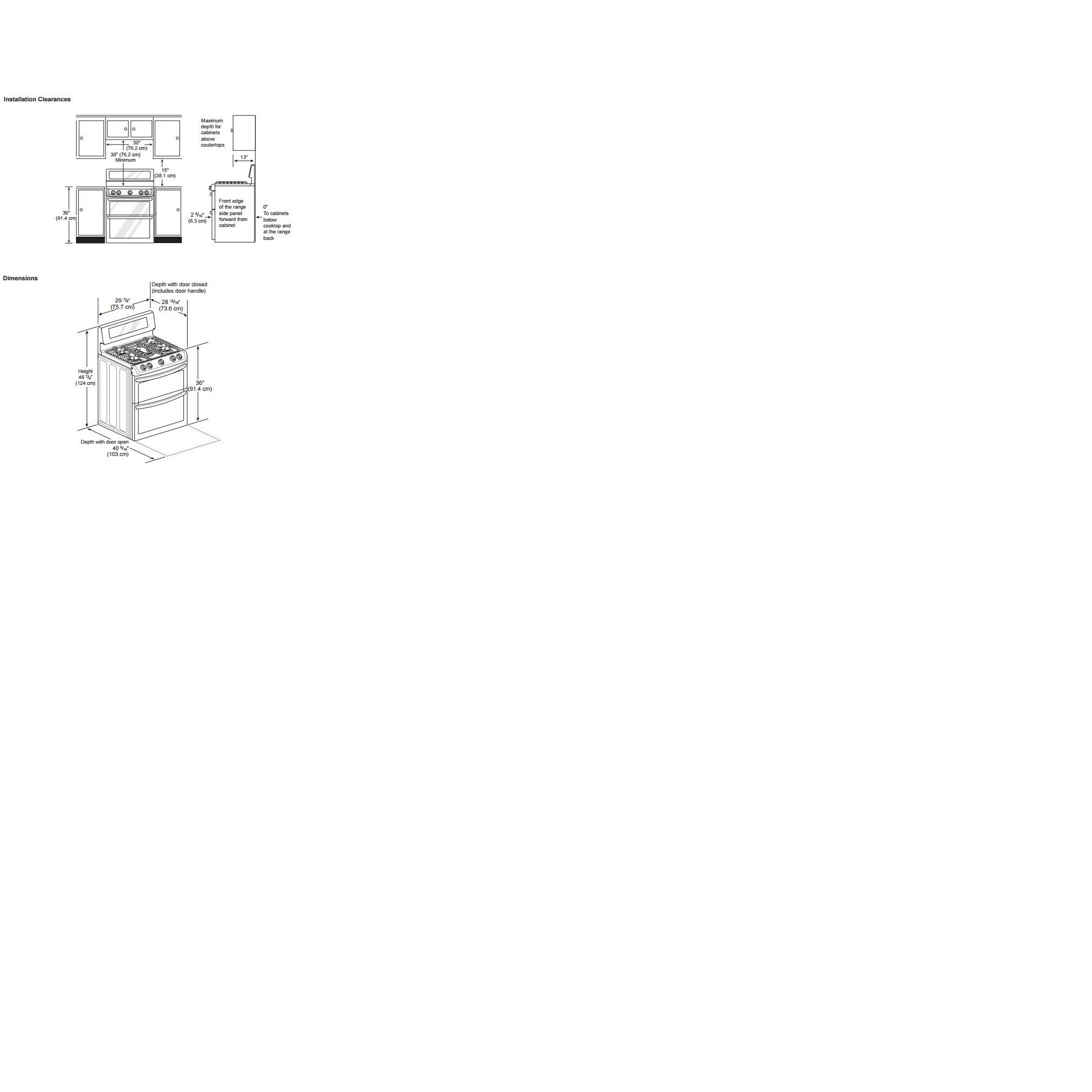 Shop LG LDG3015ST 6.1 Cu. Ft Freestanding Double Oven Gas Range - Free  Shipping Today - Overstock - 8594529