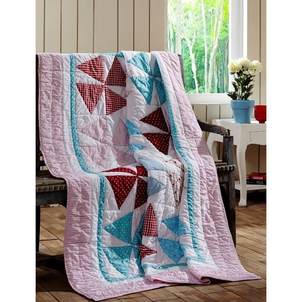 Piper Cotton Quilted Throw Blanket Overstock 8609716