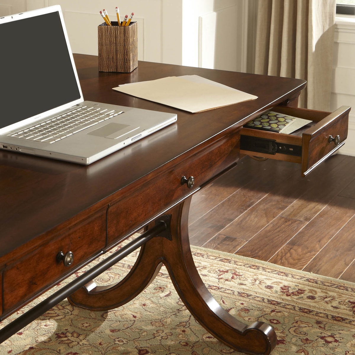 Brookview Rustic Cherry Writing Desk Free Shipping Today Brookview Rustic Cherry Writing Desk Free Shipping Today 16062990