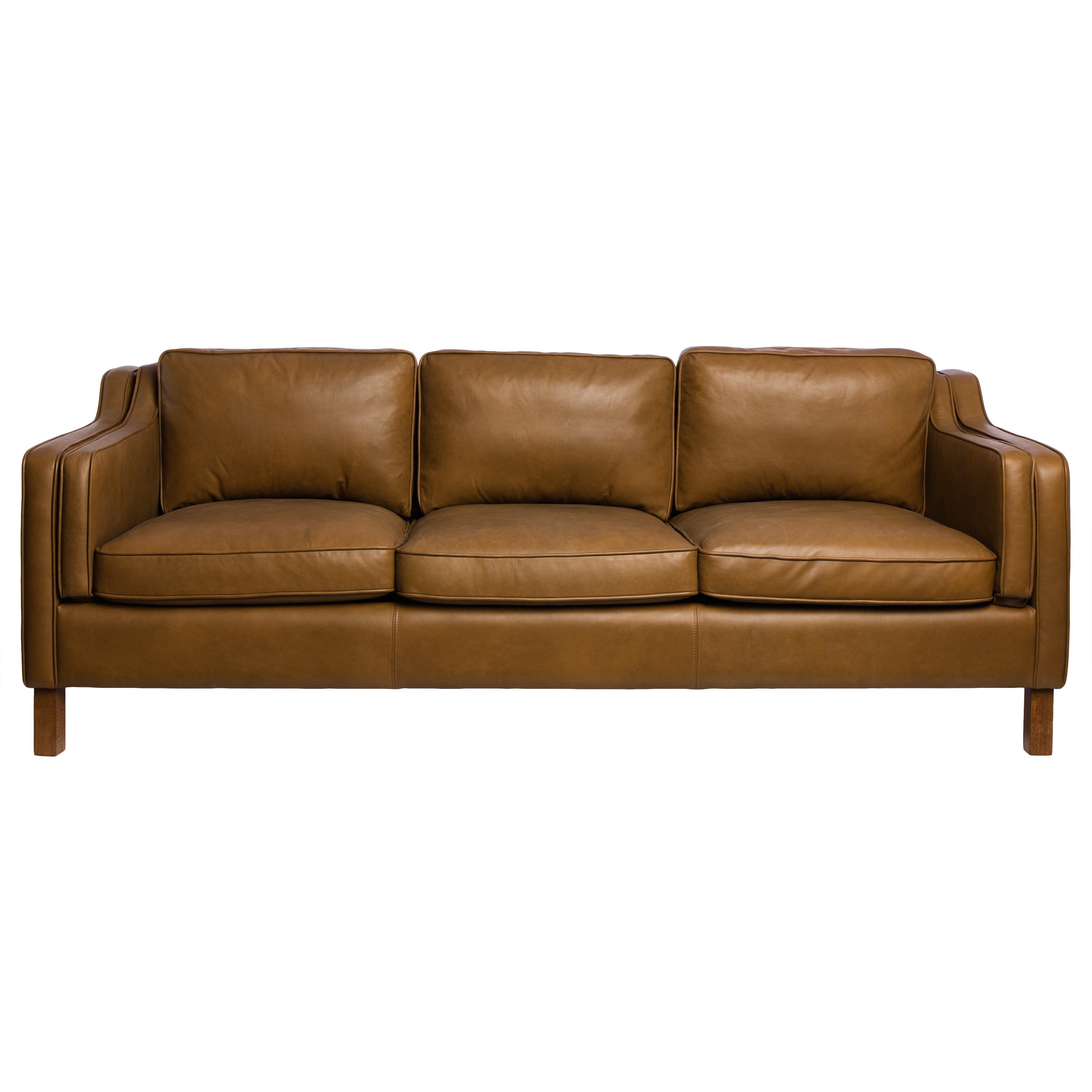 Jasper Laine Canape 86 Inch Oxford Honey Leather Sofa Free Jasper Laine Canape 86 Inch Oxford Honey Leather Sofa Free Shipping Today 8840197