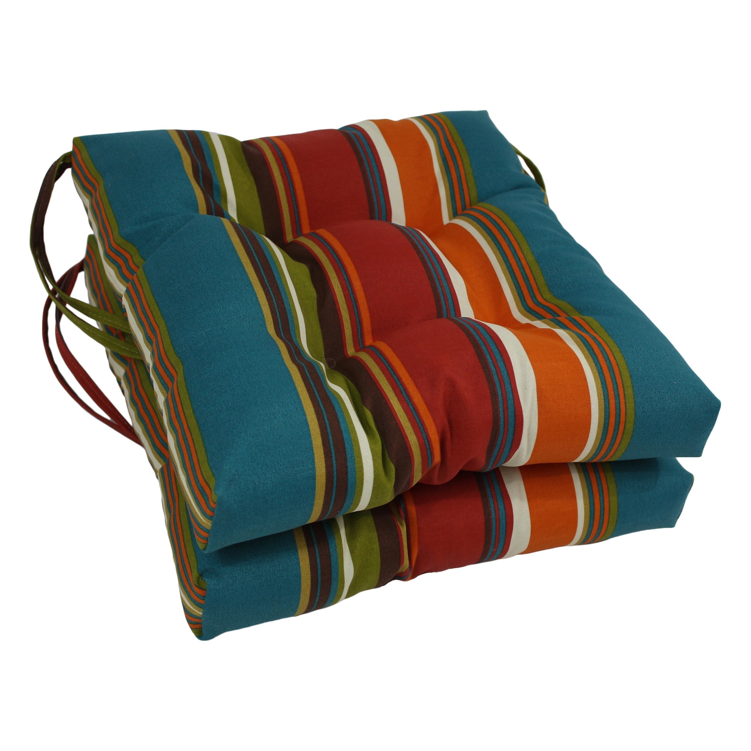 Blazing Needles 16 Inch Indoor Outdoor Chair Cushion Set Of 2 Blazing Needles 16 Inch Indoor Outdoor Chair Cushion Set Of 2 X