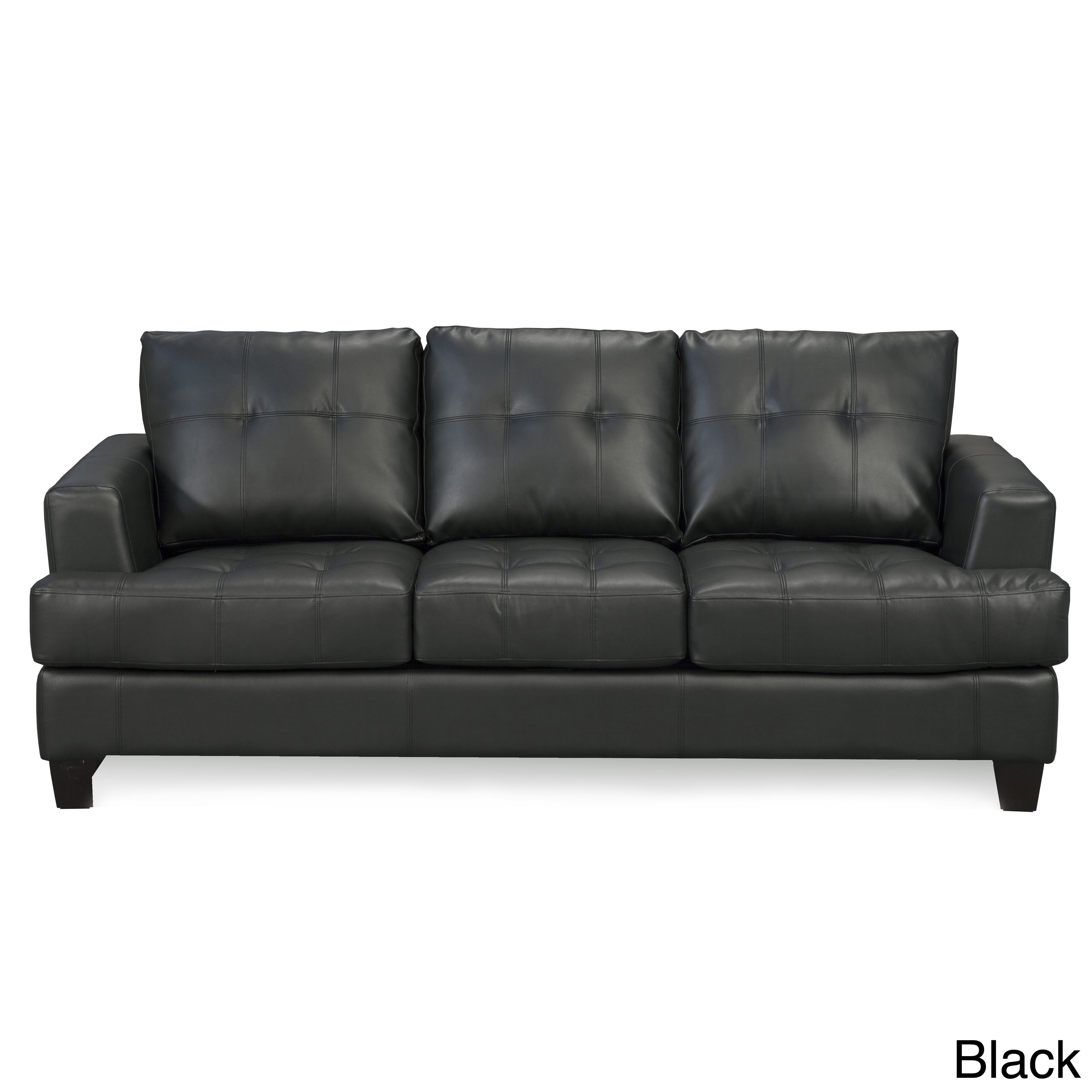 Coaster Company Samuel Contemporary Bonded Leather Sofa Free Coaster Company Samuel Contemporary Bonded Leather Sofa Free Shipping Today 8859336