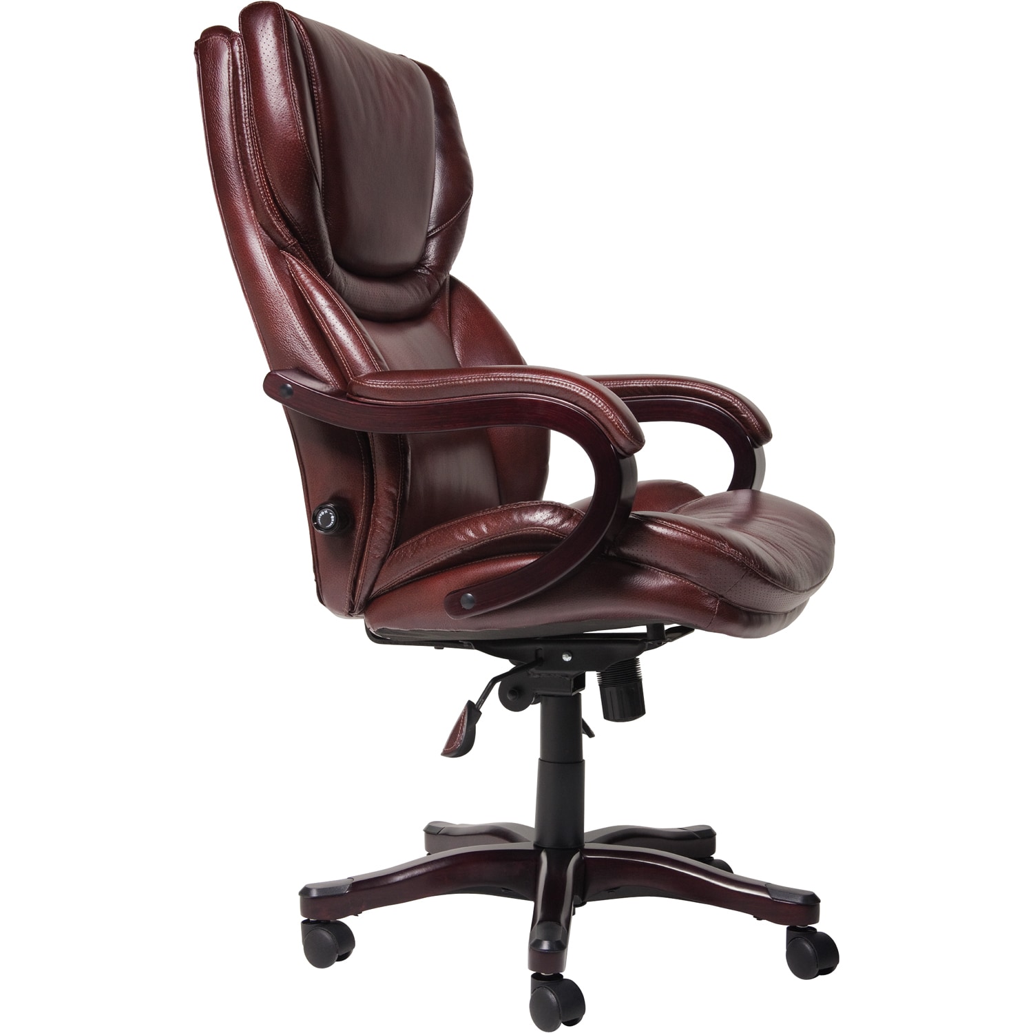 Serta Executive Brown Bonded Leather And Tall Office Chair Serta Executive Brown Bonded Leather And Tall Office Chair Free Shipping Today 8861913