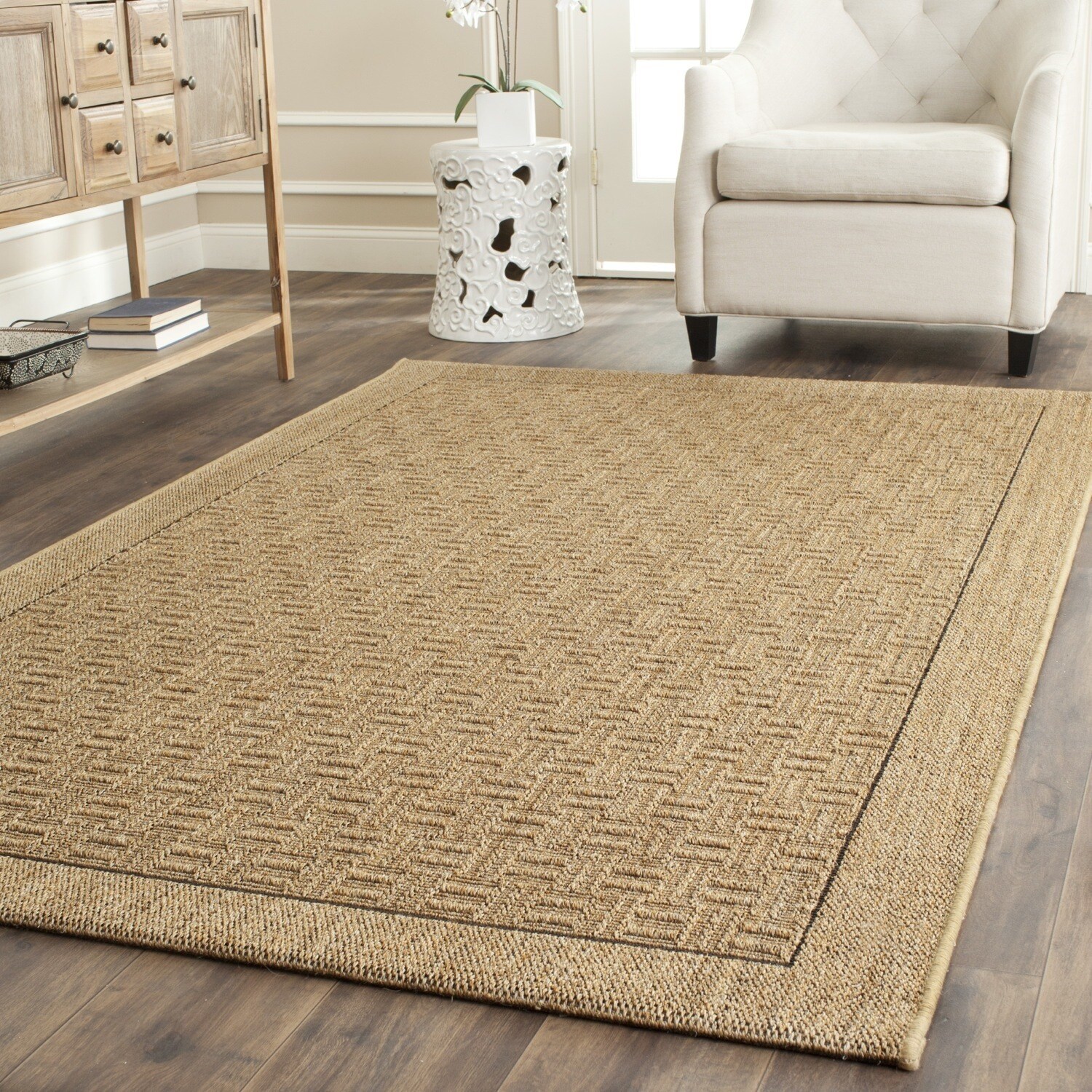 Shop Safavieh Palm Beach Natural Sisal Rug 10 X 14 On Sale