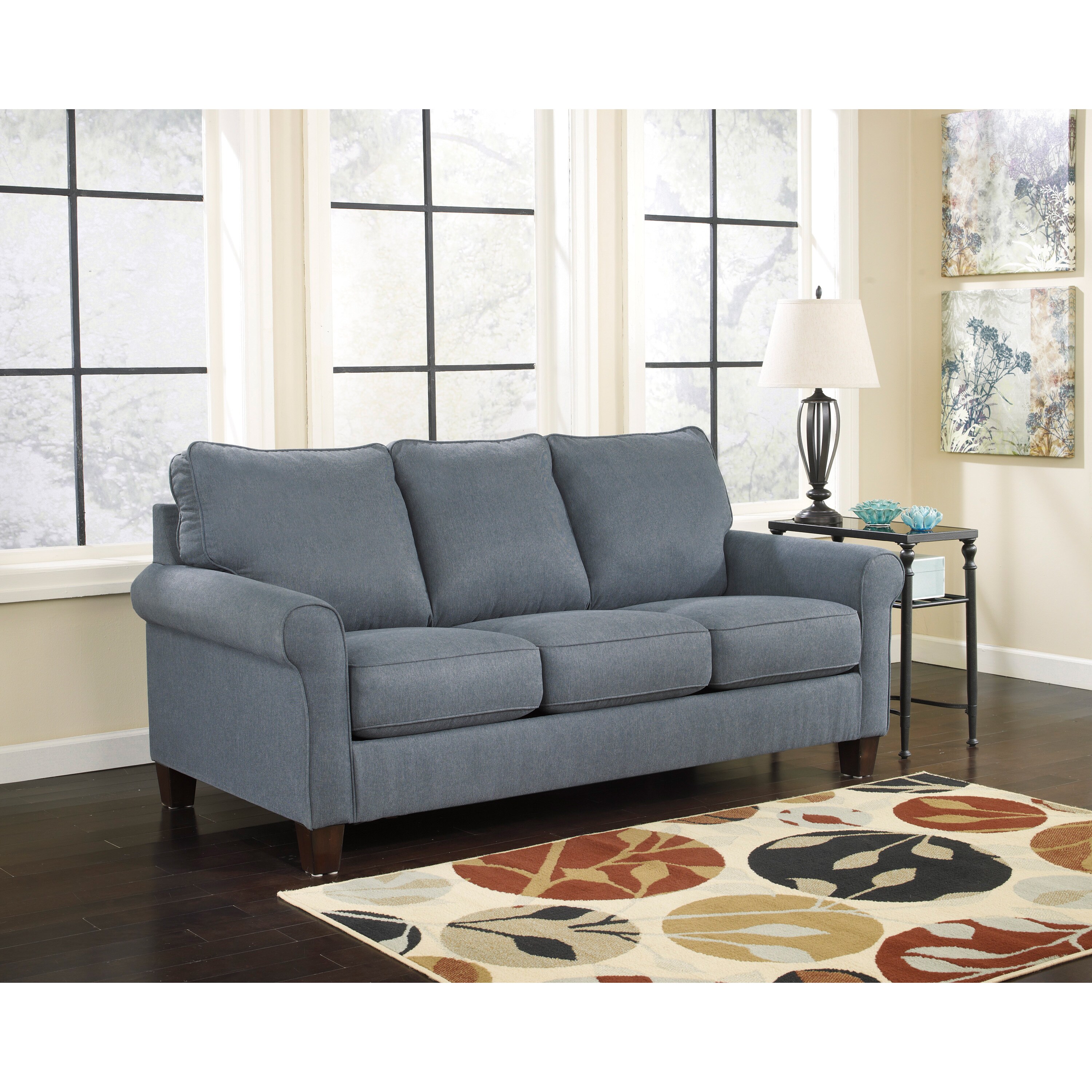 Signature Design By Ashley Zeth Denim Sleeper Sofa Free Signature Design By Ashley Zeth Denim Sleeper Sofa Free Shipping Today 8897186