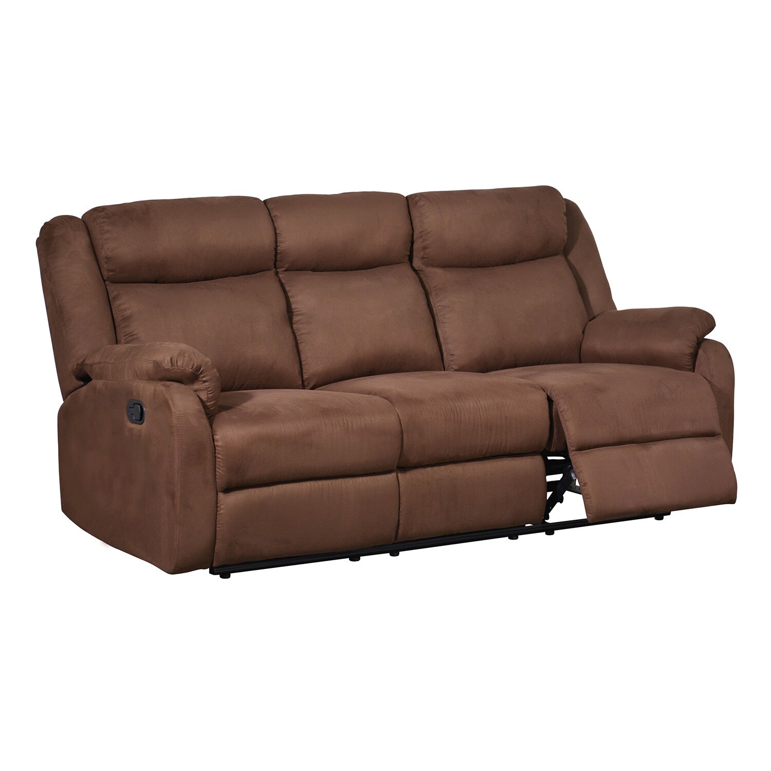 Chocolate Dual Reclining Microfiber Sofa Free Shipping Today Chocolate Dual Reclining Microfiber Sofa Free Shipping Today 8931562