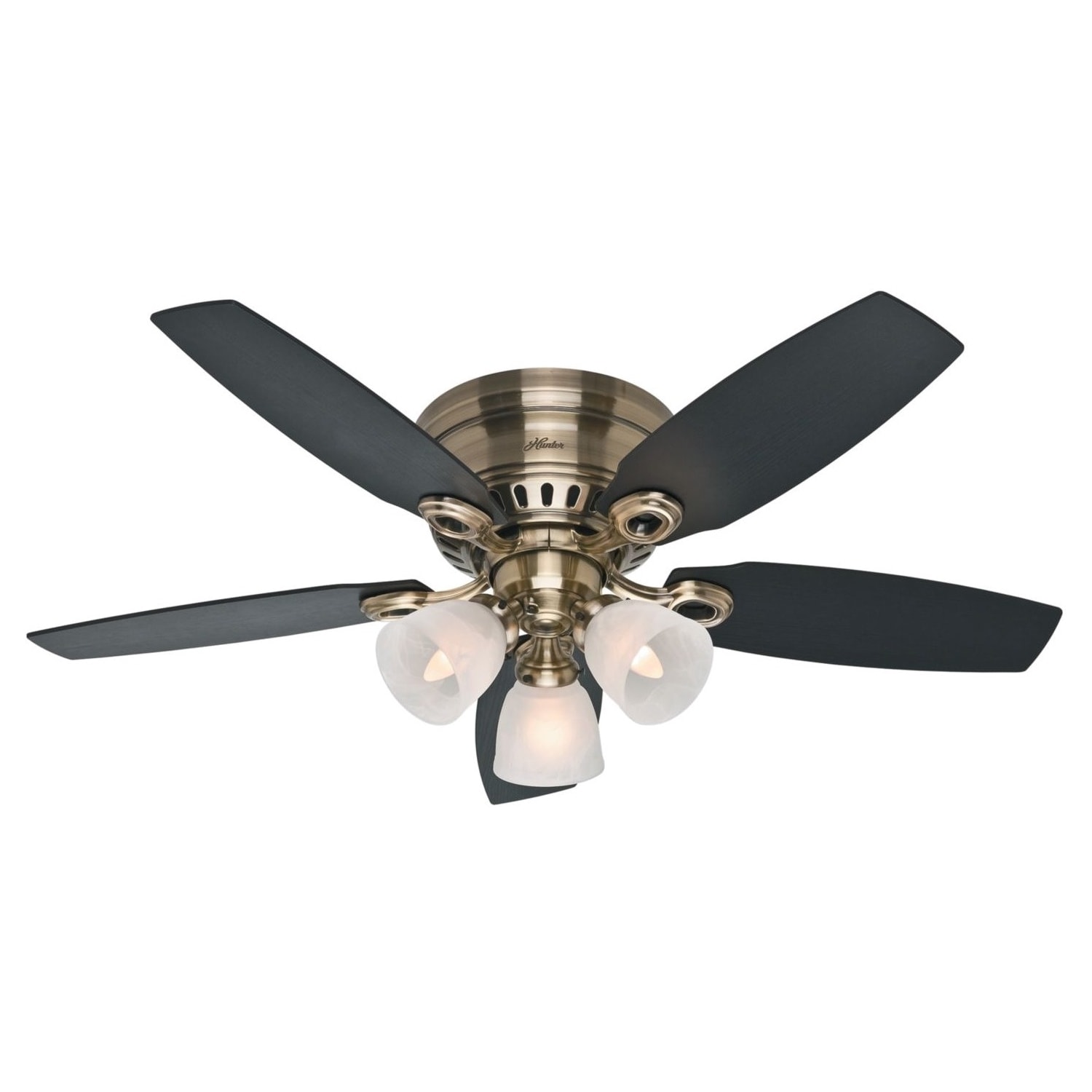 Hunter Fan Hatherton Antique Brass 46 Inch Ceiling Free Hunter Fan Hatherton Antique Brass 46 Inch Ceiling Free Today Com 8948493