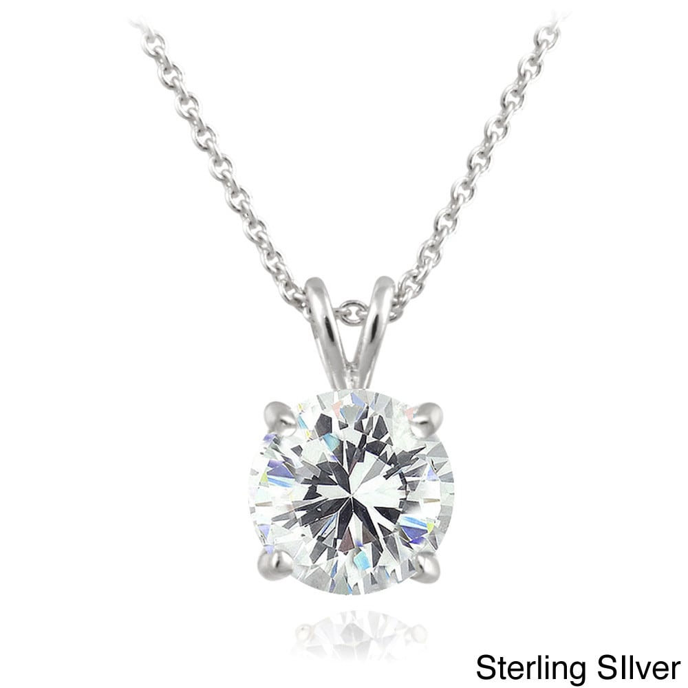 Shop Ice Sterling Silver 2ct TGW Round 