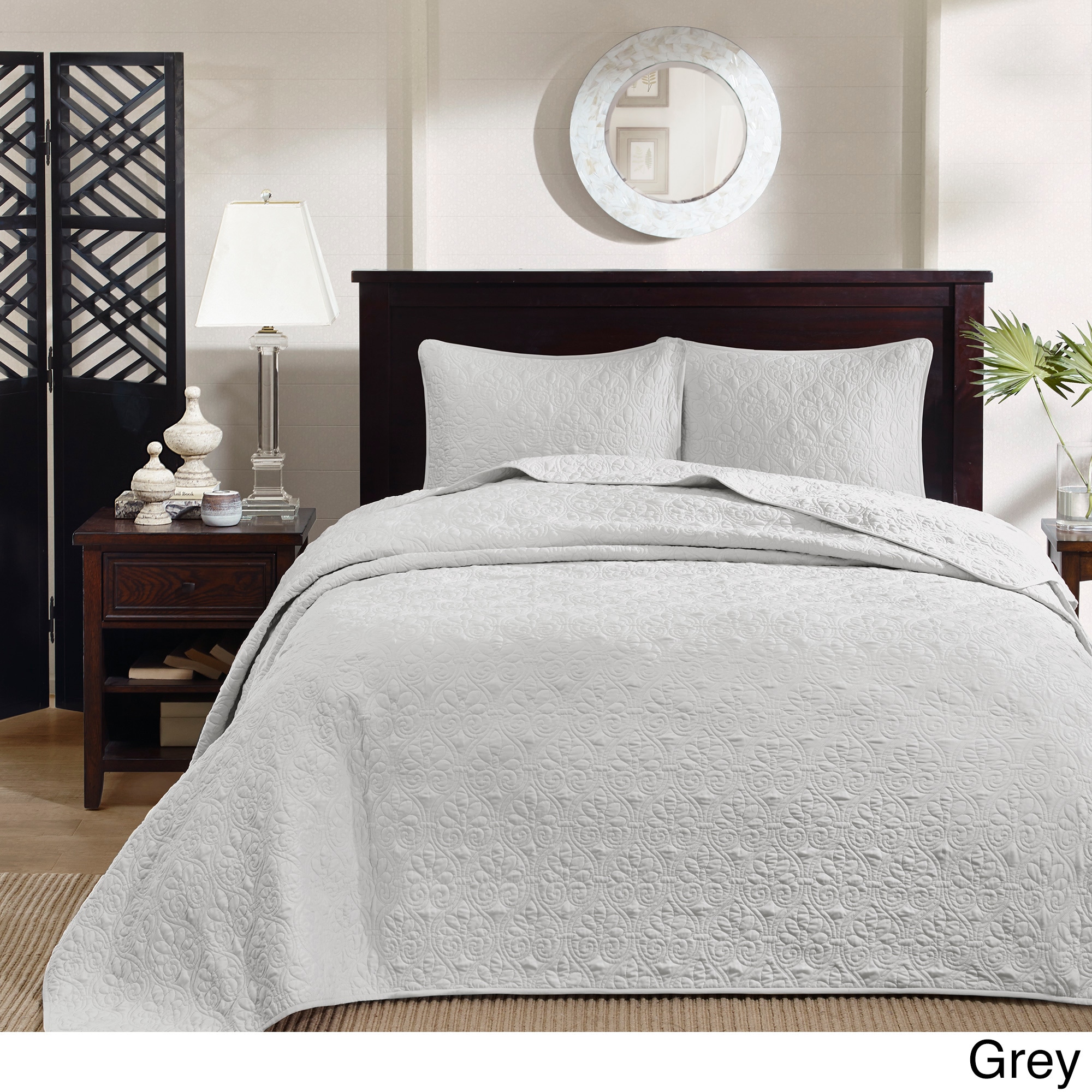 Madison Park Mansfield Oversized Bedspread Mini Set 9 Color Option Madison Park Mansfield Oversized Bedspread Mini Set 9 Color Option