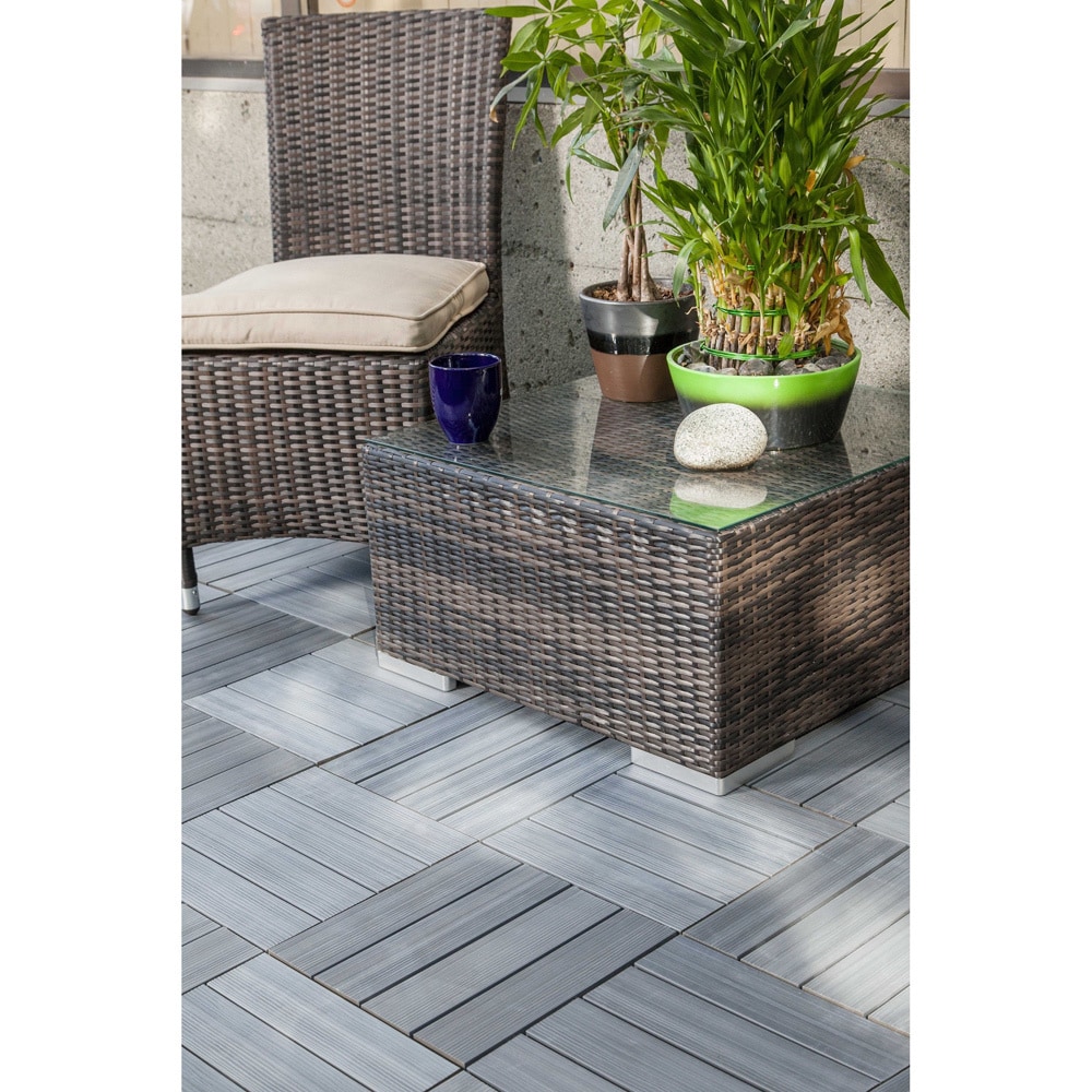 Kontiki Driftwood 12 X Inch Composite Interlocking Quickdeck Kontiki Driftwood 12 X Inch Composite Interlocking Quickdeck Tiles Free Shipping Today 9086916