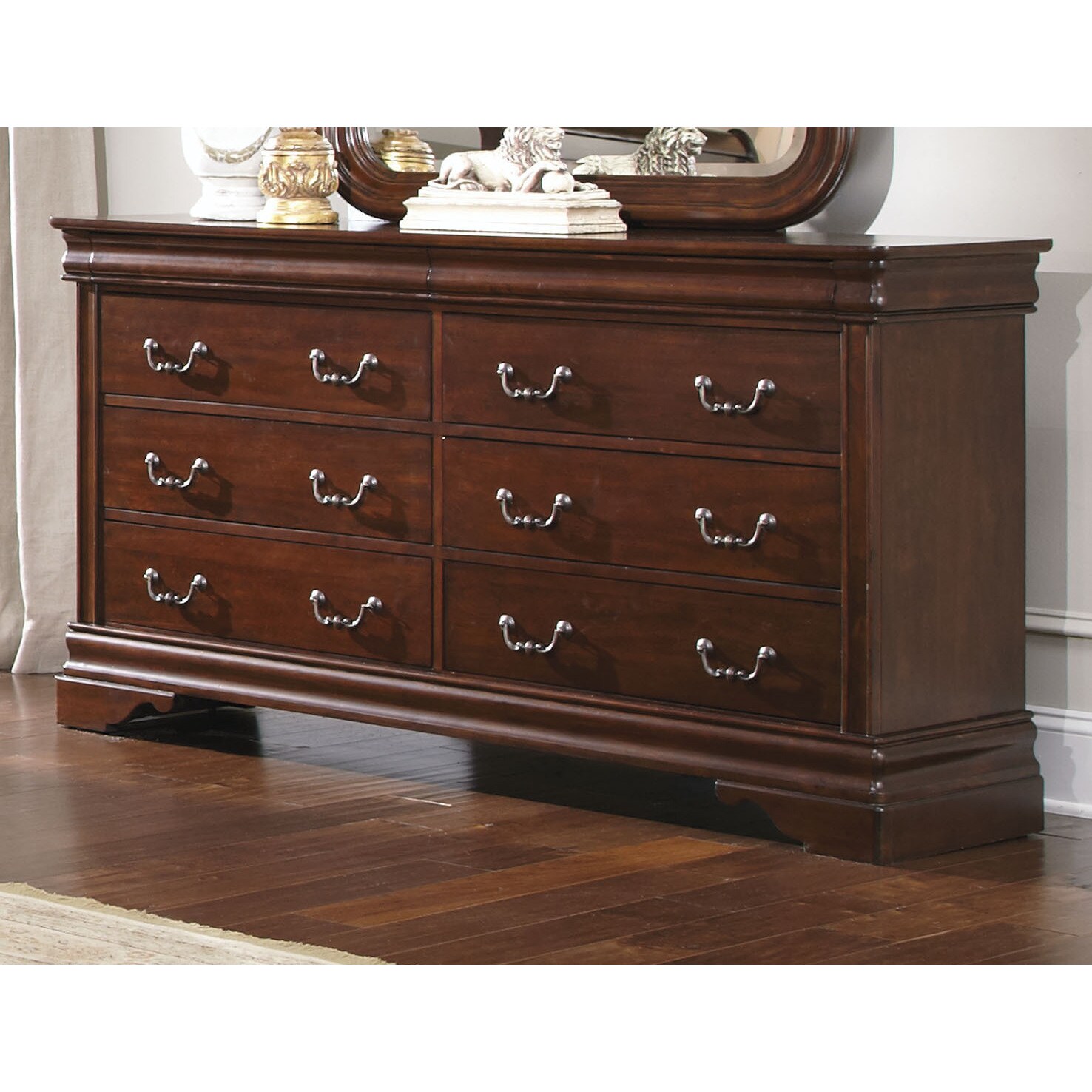 Cherry Louis Philippe 8 Drawer Dresser Free Shipping Today Cherry Louis Philippe 8 Drawer Dresser Free Shipping Today 16304063