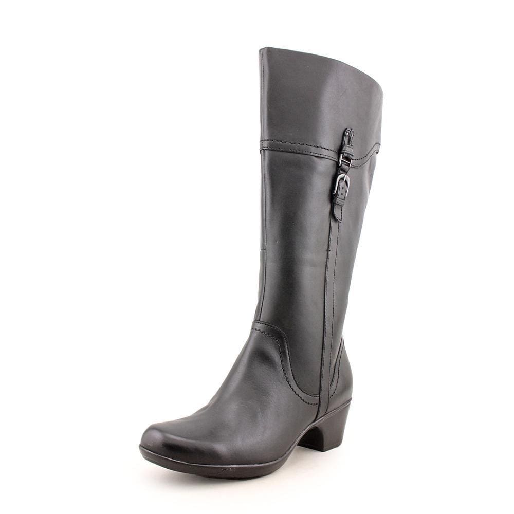 Shop Clarks Women's 'Ingalls Vicky' Leather Boots - Wide (Size 11 ) - Free Shipping Today - Overstock.com - 9122667
