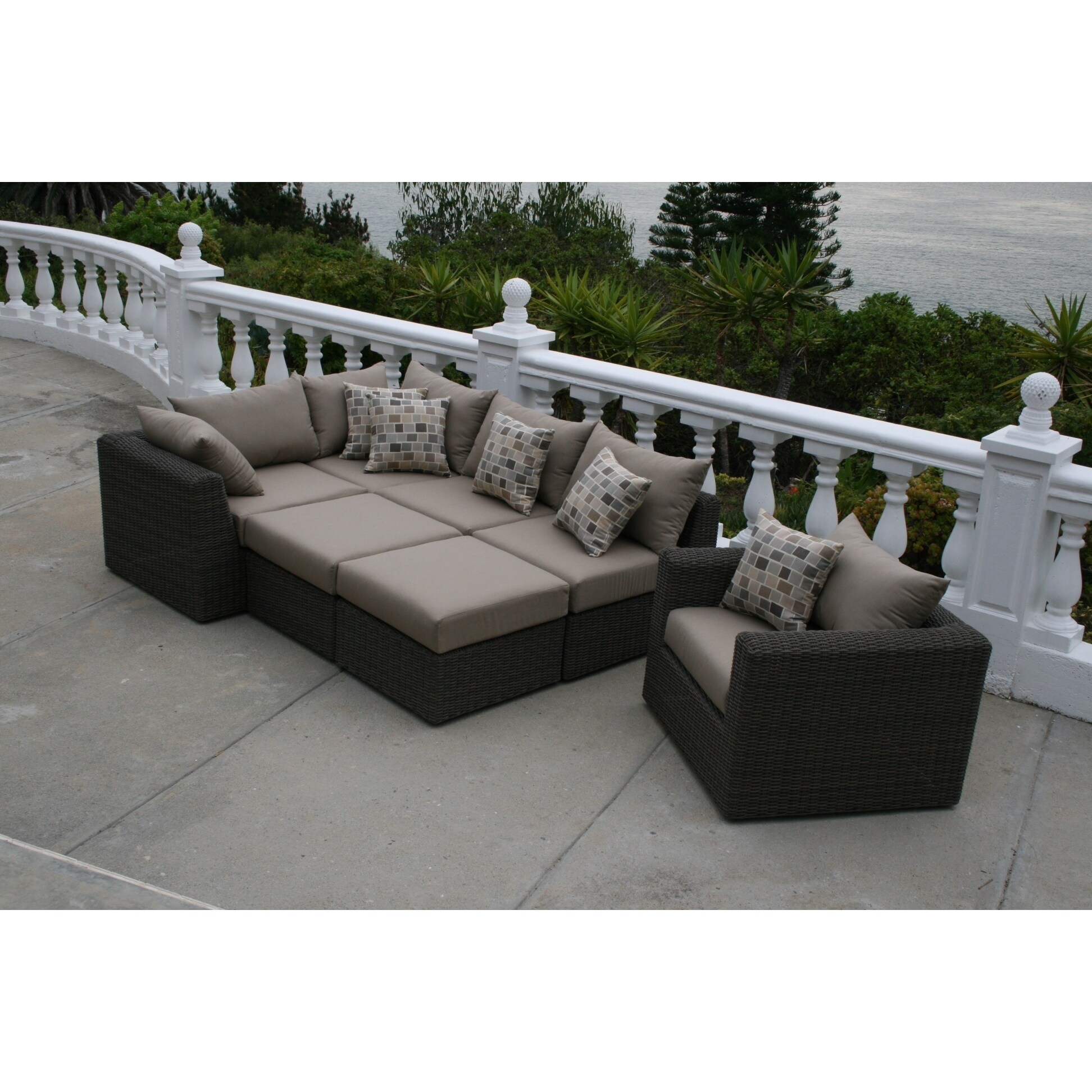 Isle Vista 7 Piece Sunbrella Set Free Shipping Today Isle Vista 7 Piece Sunbrella Set Free Shipping Today 9204658