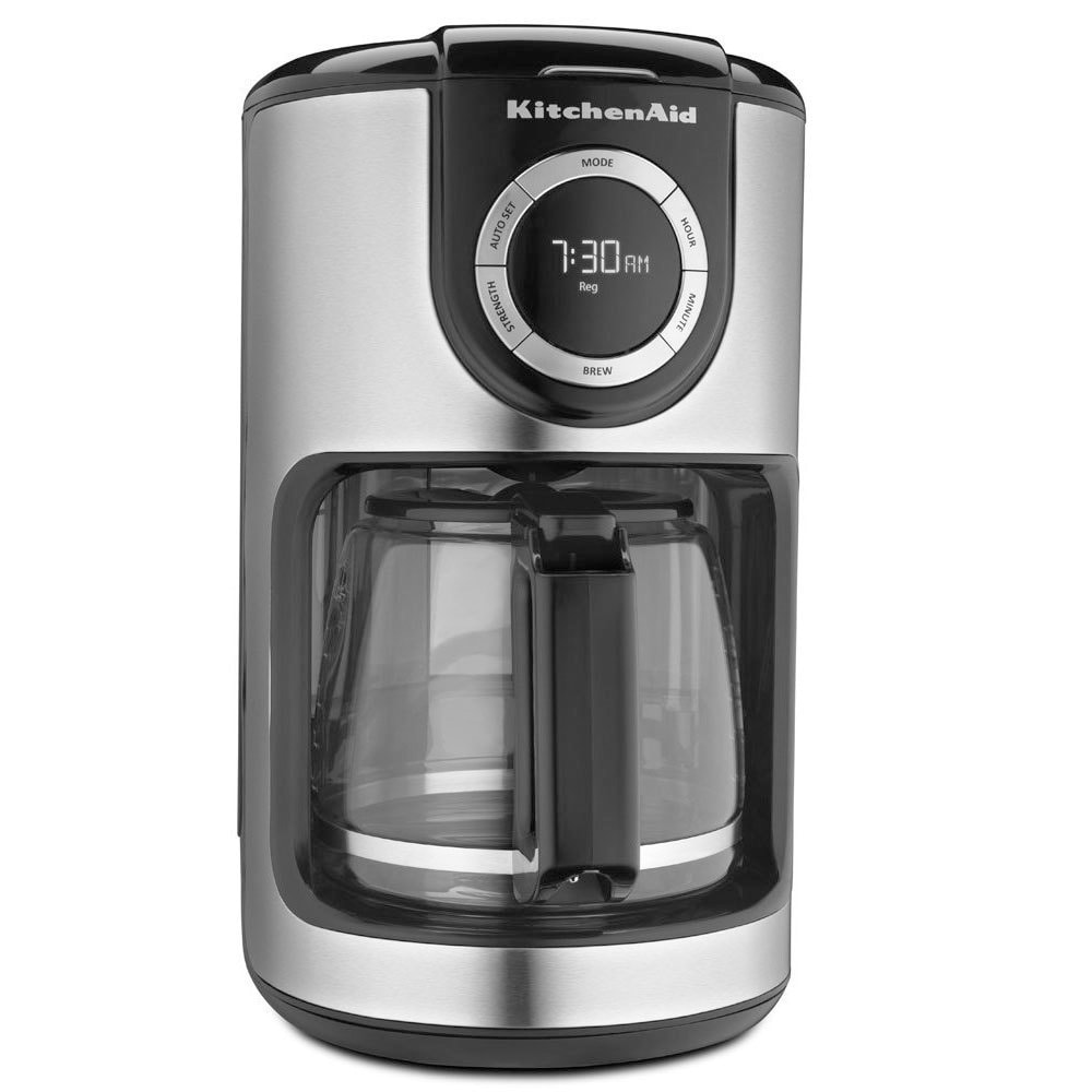 Shop KitchenAid KCM1202 12 Cup Glass Carafe Coffee Maker Shop KitchenAid KCM1202 12 Cup Glass Carafe Coffee Maker