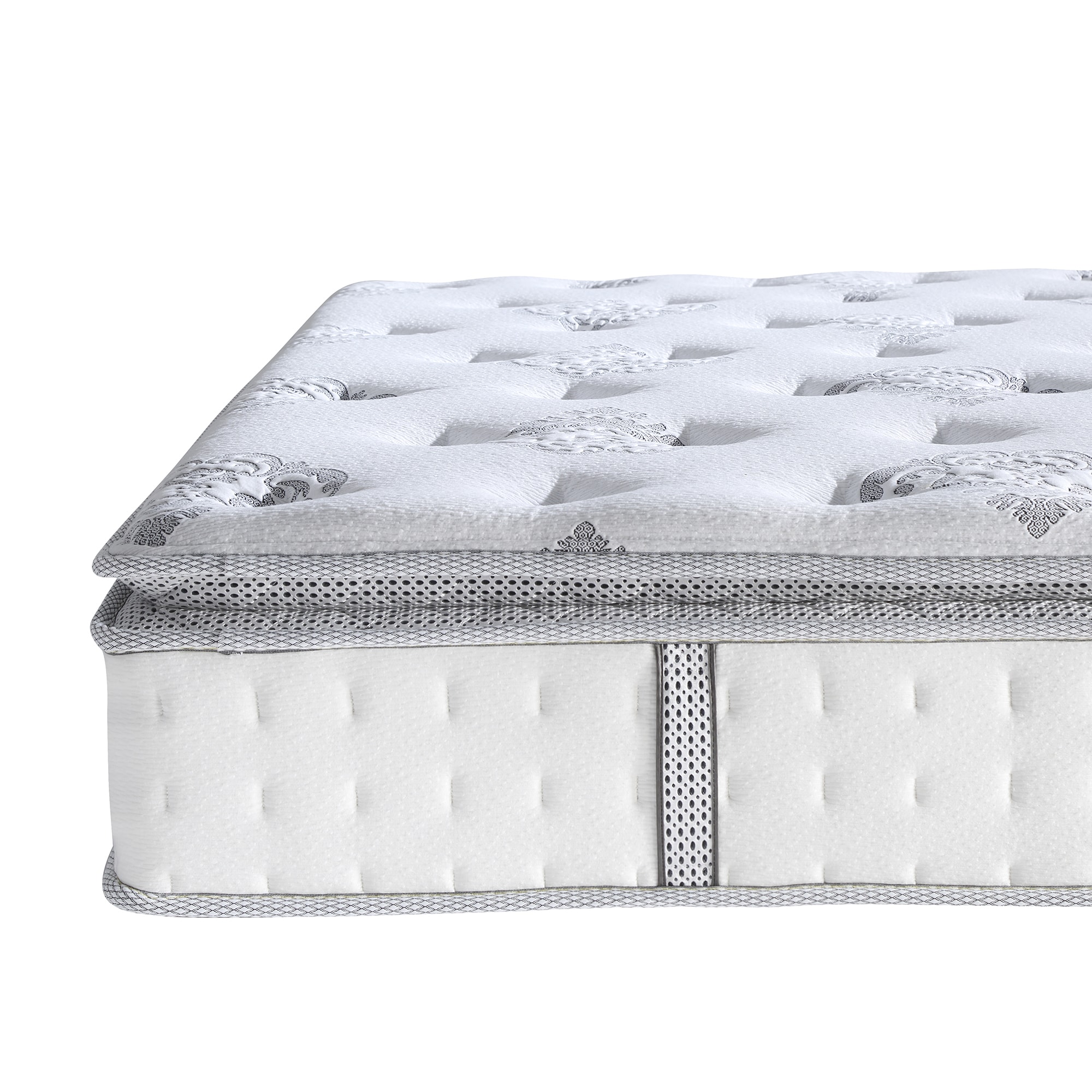 Postureloft Newberry 12 Inch Hybrid Pillowtop Mattress On Postureloft Newberry 12 Inch Hybrid Pillowtop Mattress On Free Shipping Today 9253638