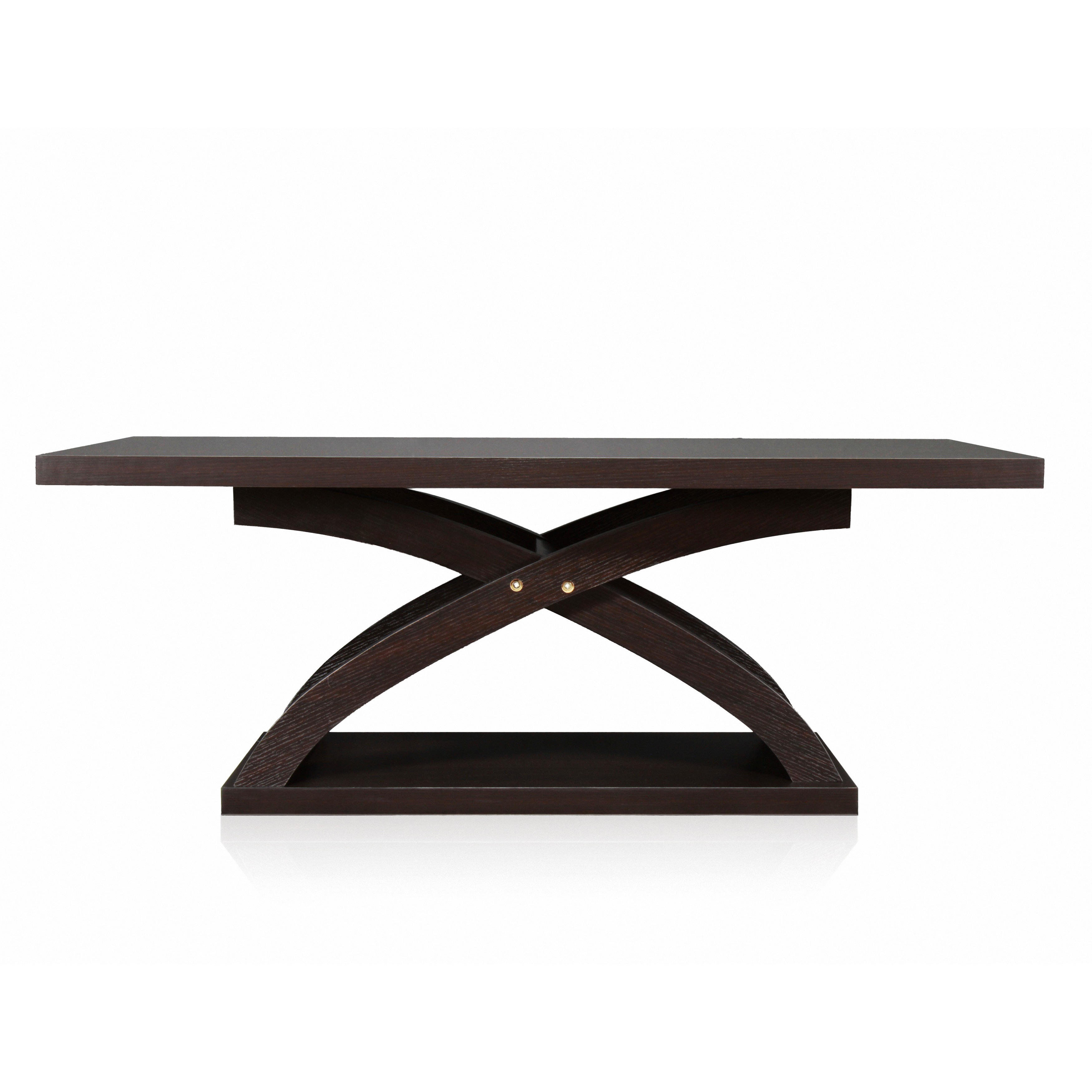 Furniture Of America Barkley Modern Espresso Wood X Base Coffee Furniture Of America Barkley Modern Espresso Wood X Base Coffee Table On Free Shipping Today 9264150