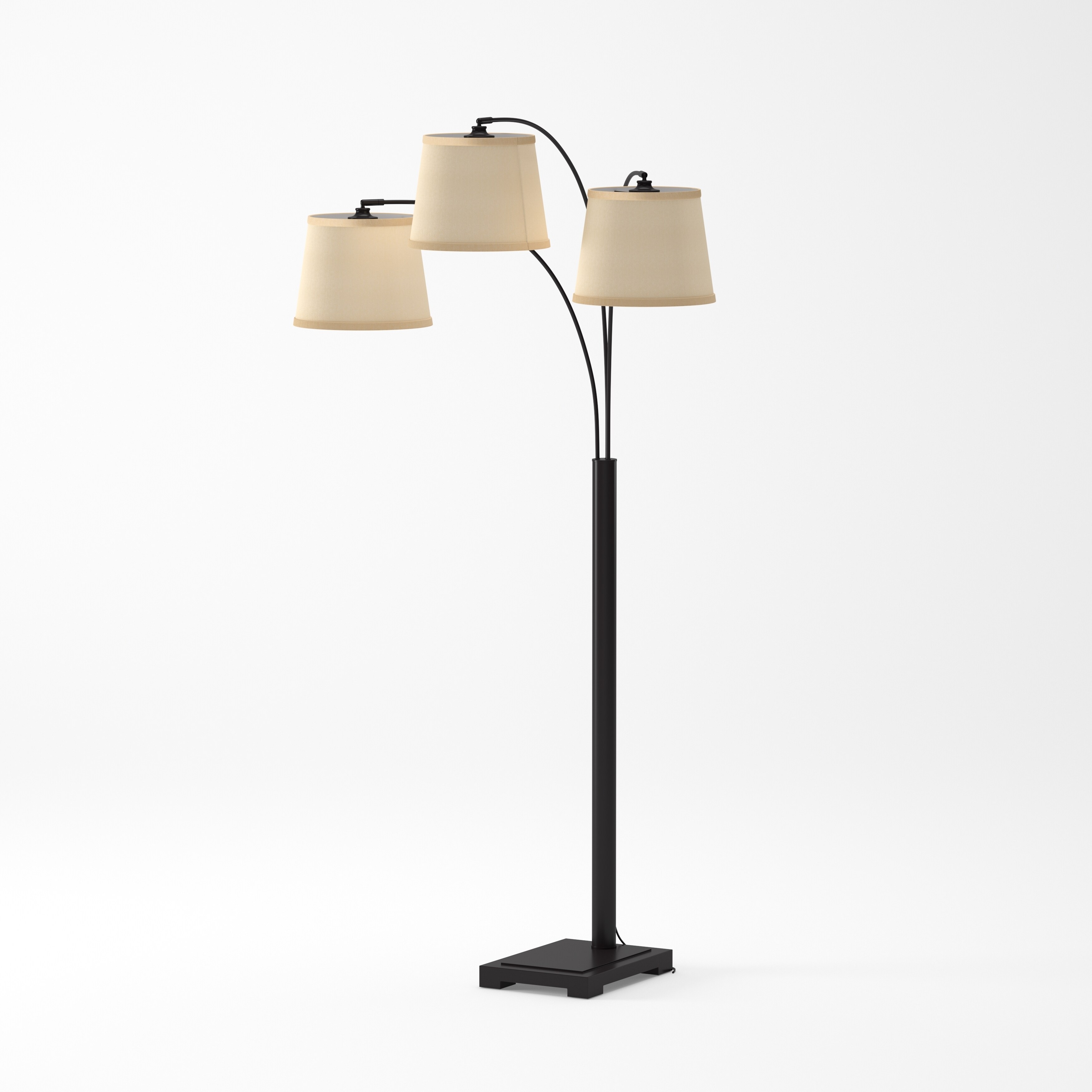 Avery 3-light Arc Black Floor Lamp - Free Shipping Today ... Avery 3-light Arc Black Floor Lamp - Free Shipping Today ...