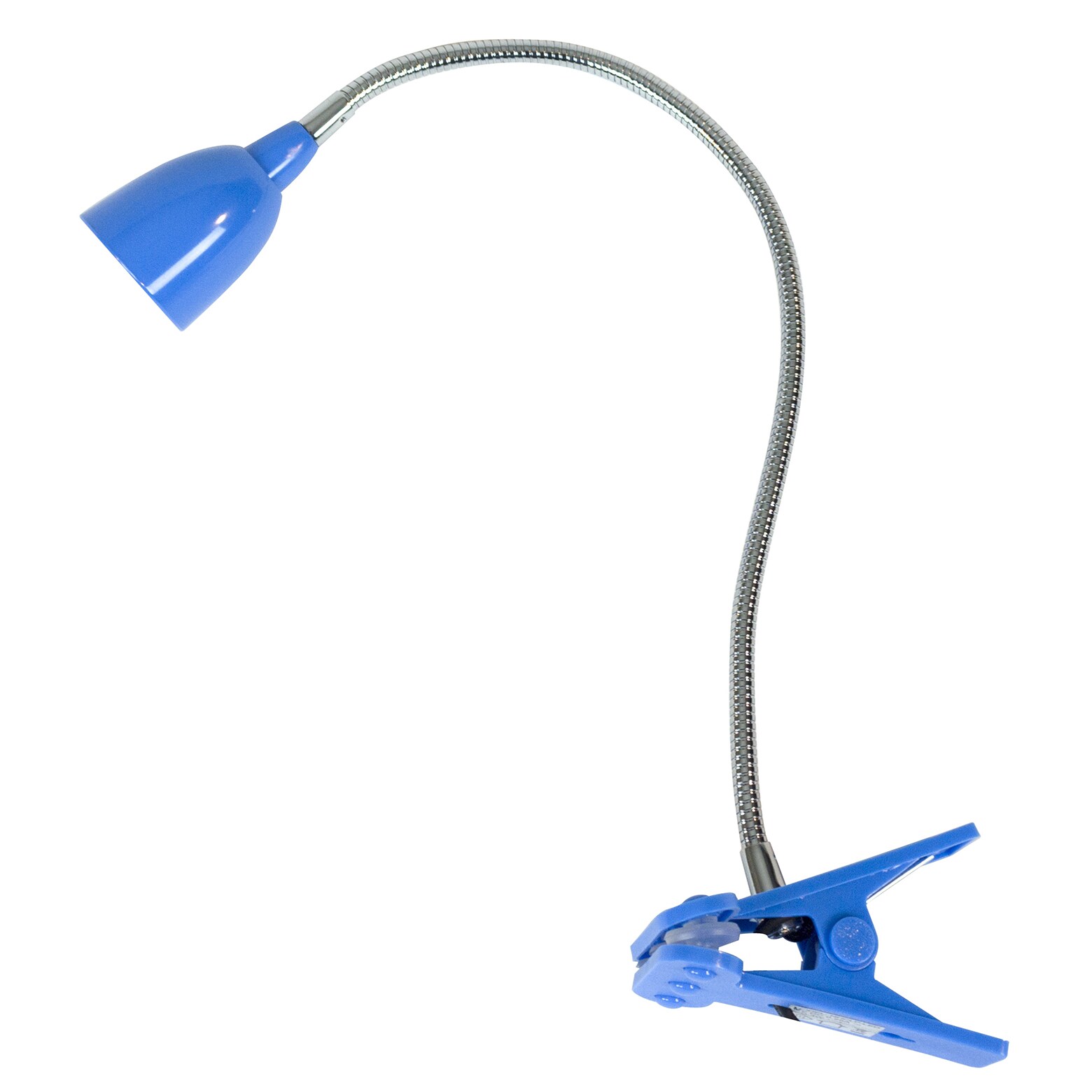 Shop Newhouse 22 In Semi Gloss Gooseneck Clip On Lamp Black Free