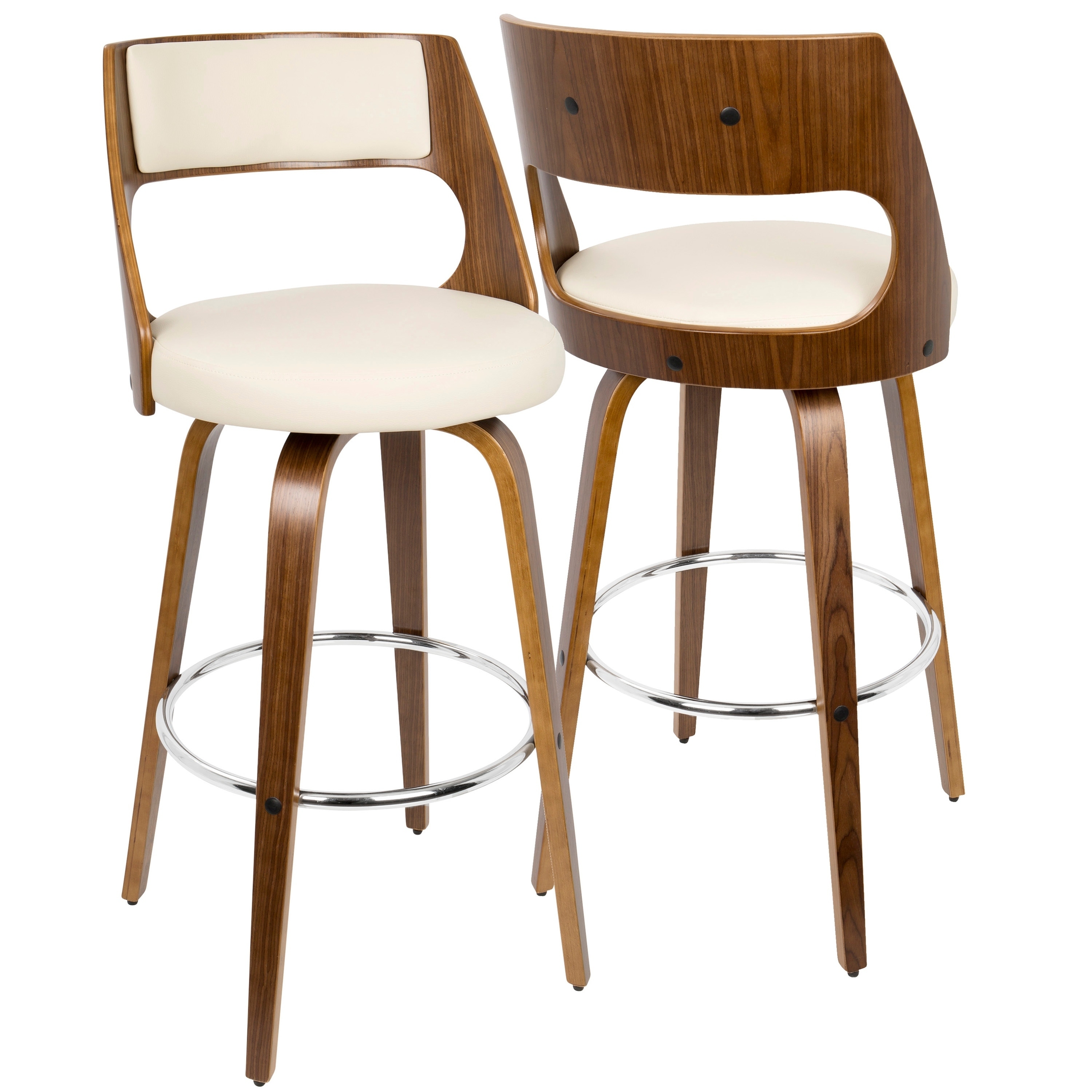Strick & Bolton Blakey Mid Century Modern Wood Barstool Free Strick & Bolton Blakey Mid Century Modern Wood Barstool Free