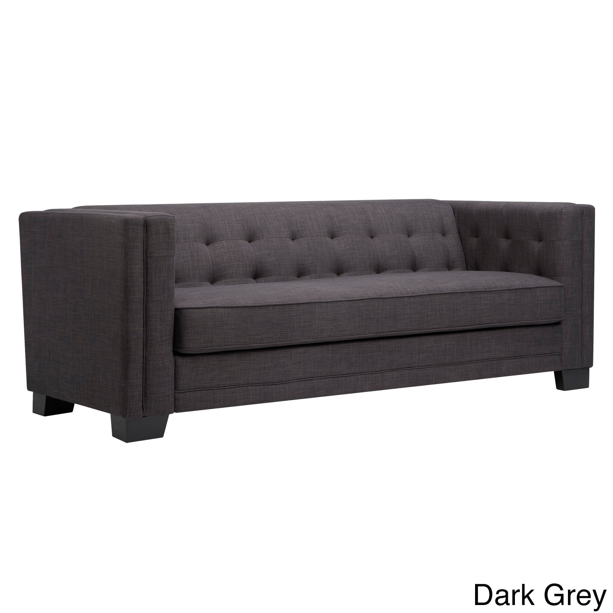 Hamilton Modern Linen Sofa With On Tufting By Inspire Q Hamilton Modern Linen Sofa With On Tufting By Inspire Q Bold Free Shipping Today 9400029