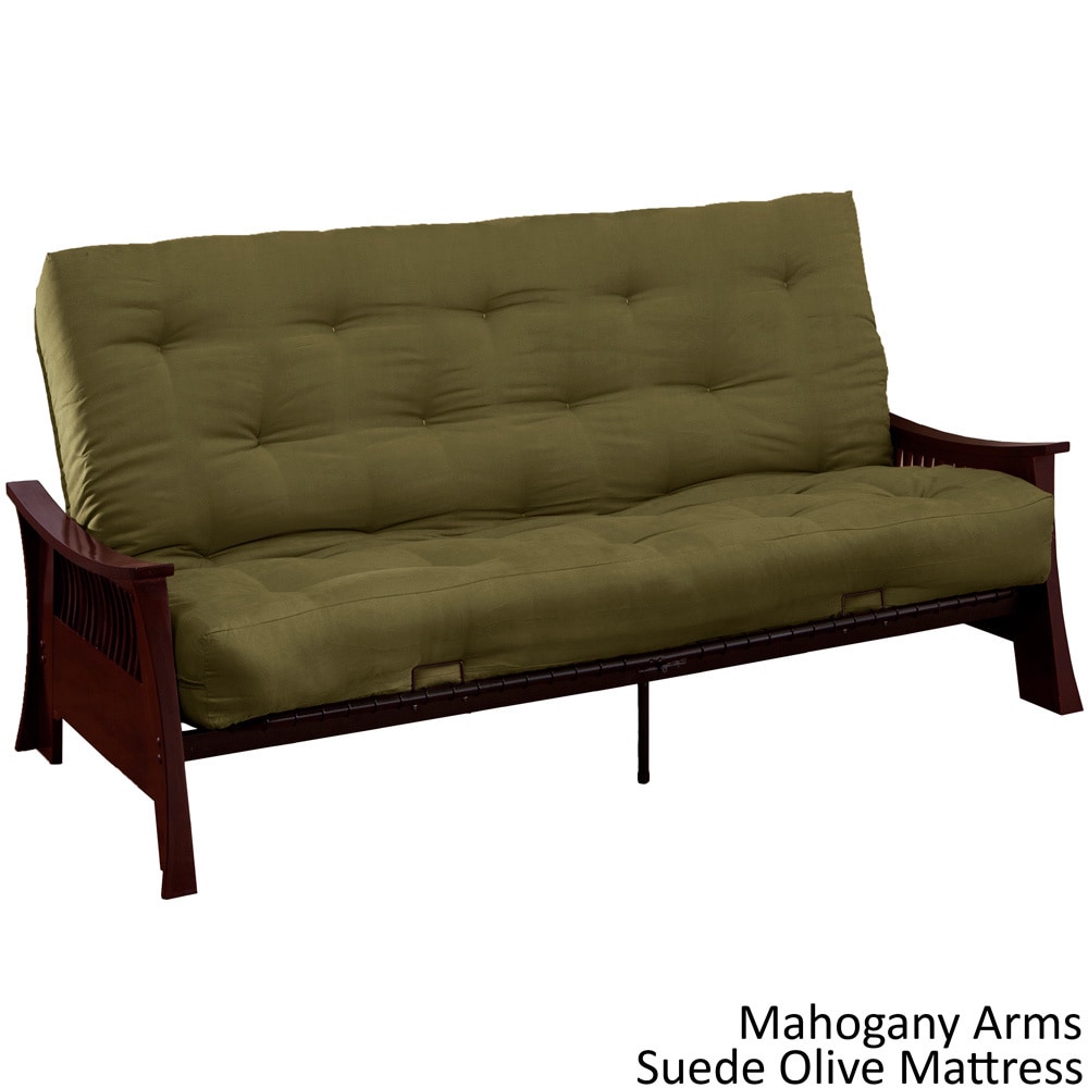 Beijing Microfiber Suede Inner Spring Full Or Queen Size Futon Beijing Microfiber Suede Inner Spring Full Or Queen Size Futon Sofa Sleeper Bed On Free Shipping Today 9400674