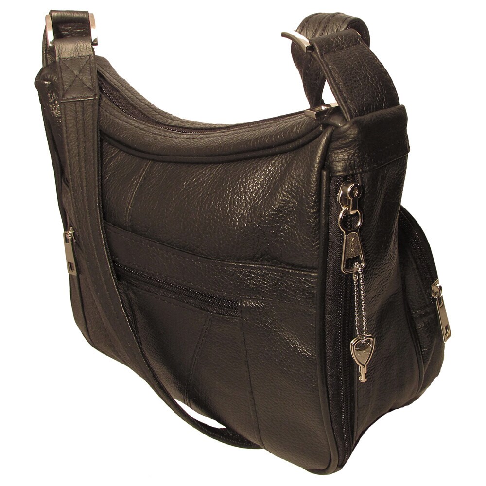 Genuine Top Grain Leather Concealed Carry Shoulder Messenger Genuine Top Grain Leather Concealed Carry Shoulder Messenger Bag Ccw Free Shipping Today 9427515