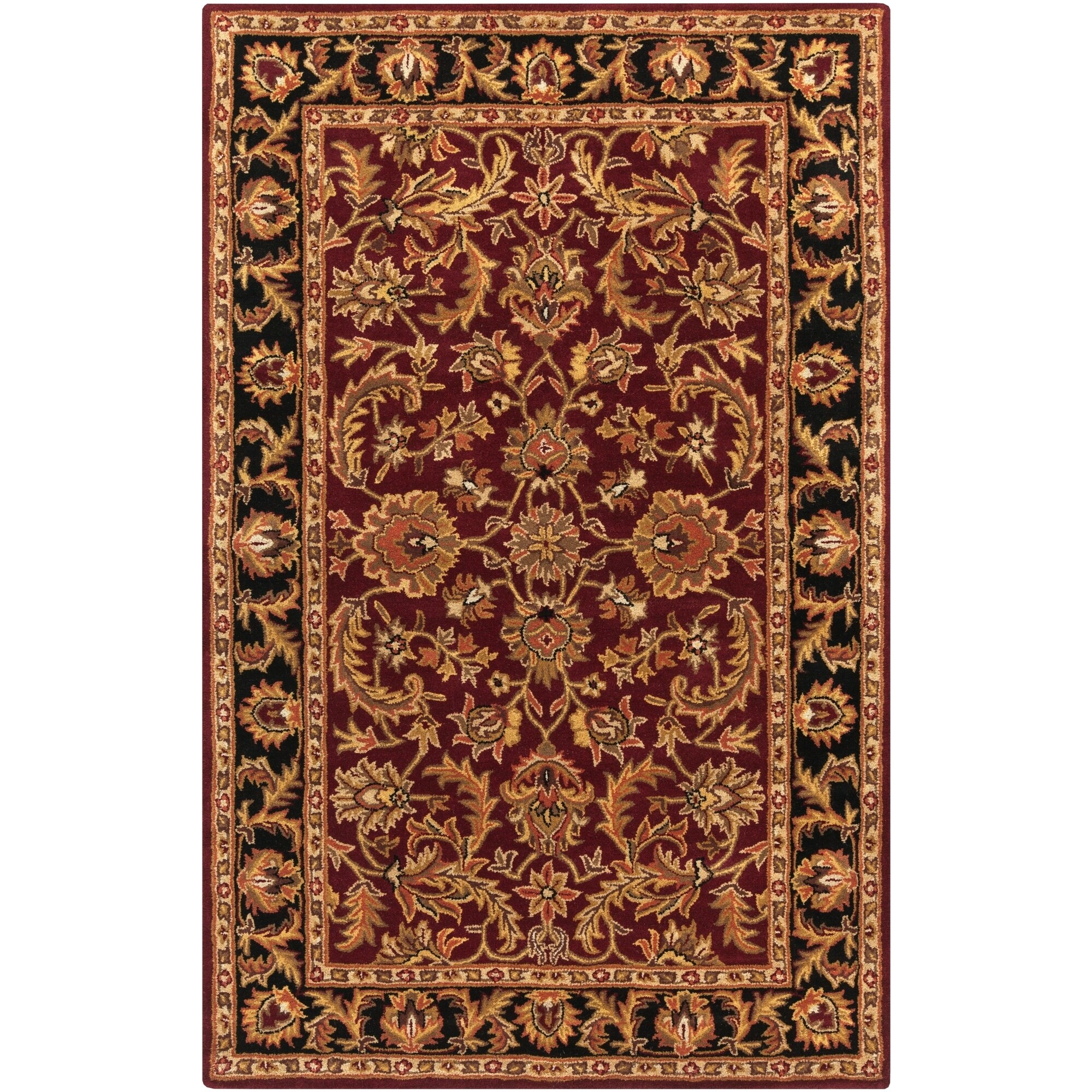 Hand Tufted Ollie Traditional Border Runner On Free Hand Tufted Ollie Traditional Border Runner On Free Shipping Today 9466655