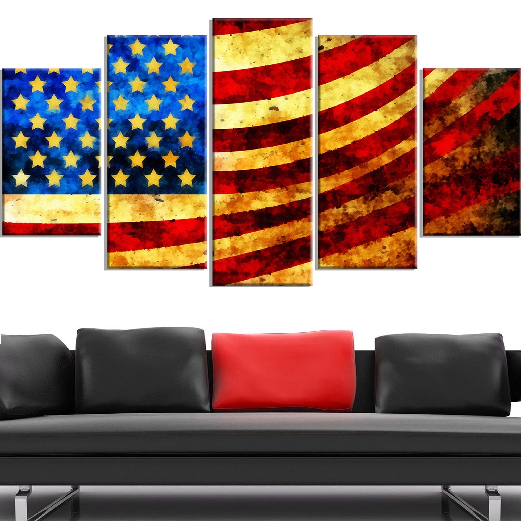 Bless America Flag Canvas Art Set Free Shipping Today Bless America Flag Canvas Art Set Free Shipping Today 16718440