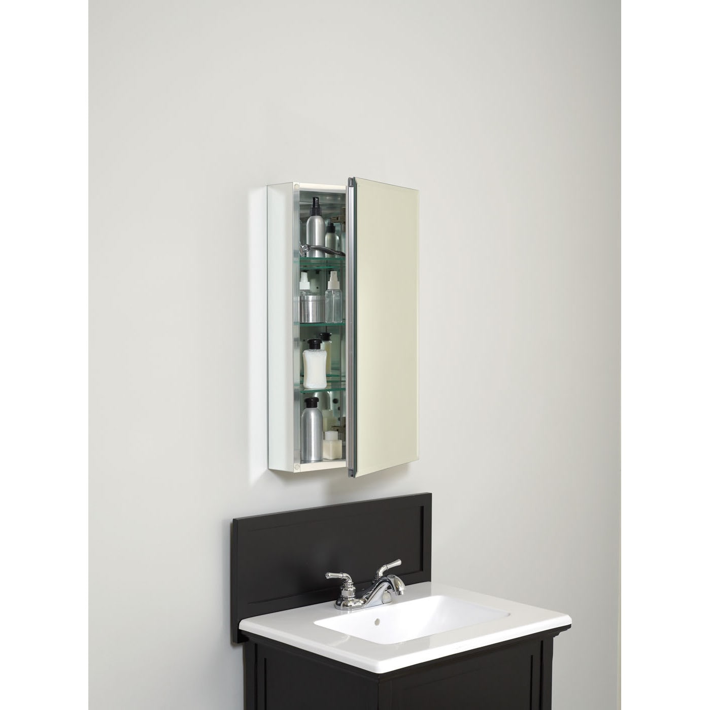 Zenith Frameless Aluminum 26 Inch Medicine Cabinet Free Shipping Zenith Frameless Aluminum 26 Inch Medicine Cabinet Free Shipping Today 16788551