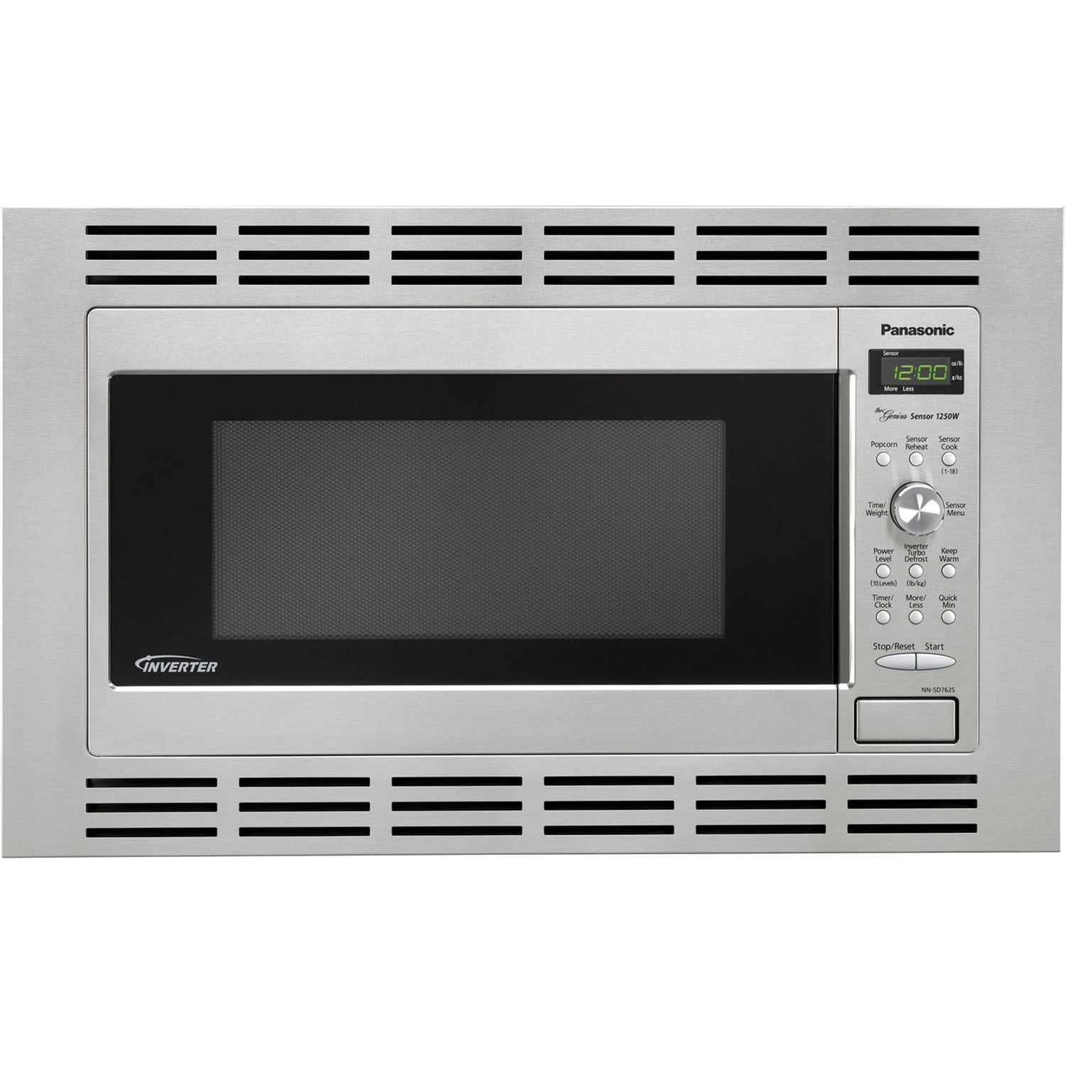 Panasonic 27 Inch Stainless Steel Trim Kit For 2 Cubic Foot Panasonic 27 Inch Stainless Steel Trim Kit For 2 Cubic Foot Microwaves Free Shipping Today 16797229