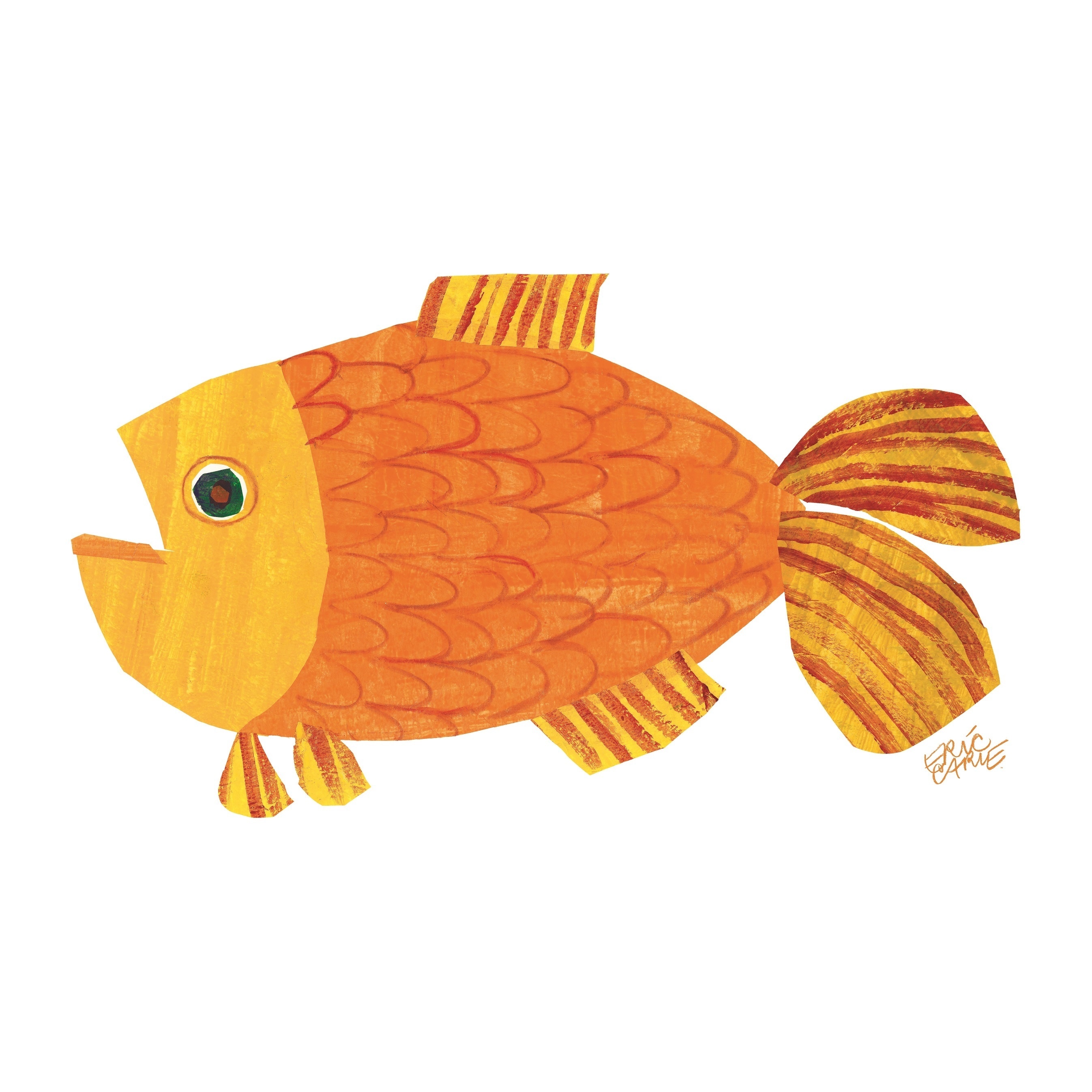 Brown Bear Character Art Goldfish by Eric Carle Multi color Free Shipping Today Overstock