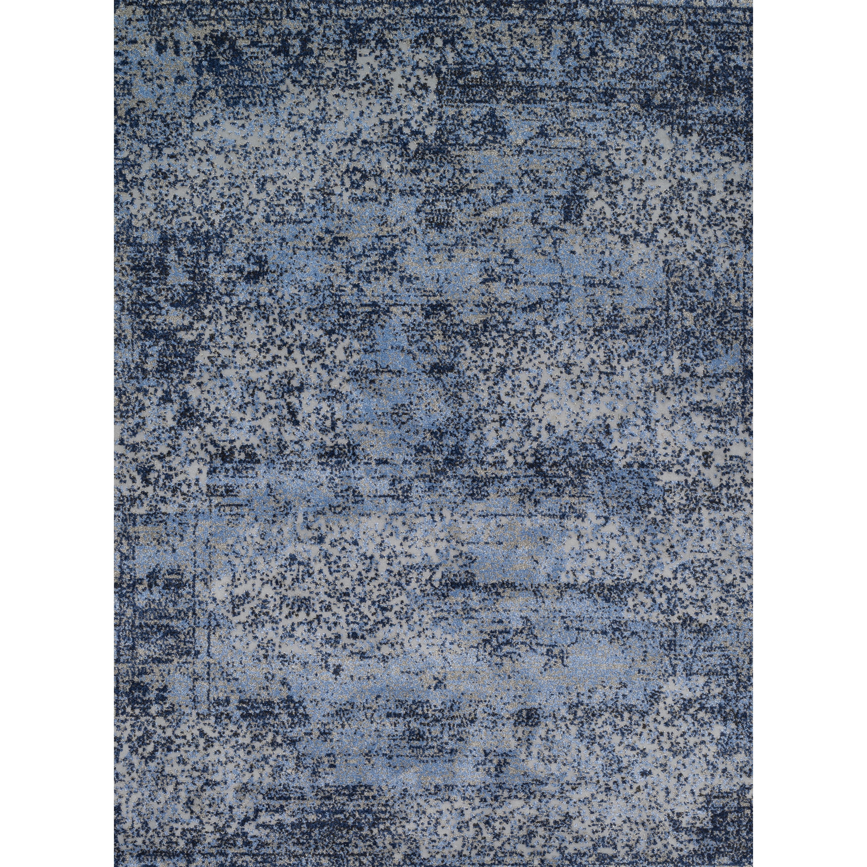 Vintage Blue Light Grey Abstract Distressed Transitional Area Vintage Blue Light Grey Abstract Distressed Transitional Area Rug 9 2 X 12 7 On Free Shipping Today 9629611