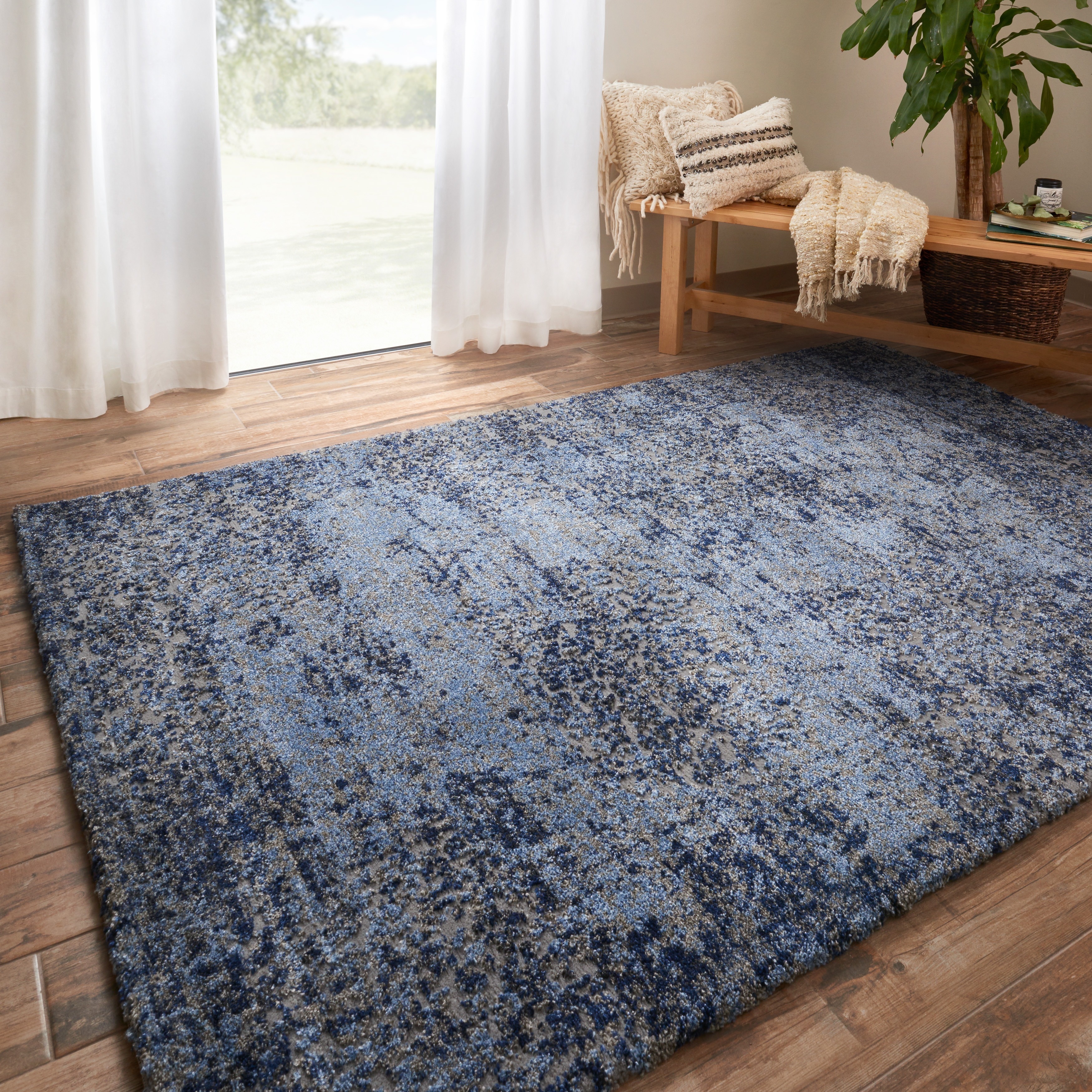 Hastings Light Blue Grey Rug 3 10 X 5 7 On Hastings Light Blue Grey Rug 3 10 X 5 7 On Free Shipping Today 9629614